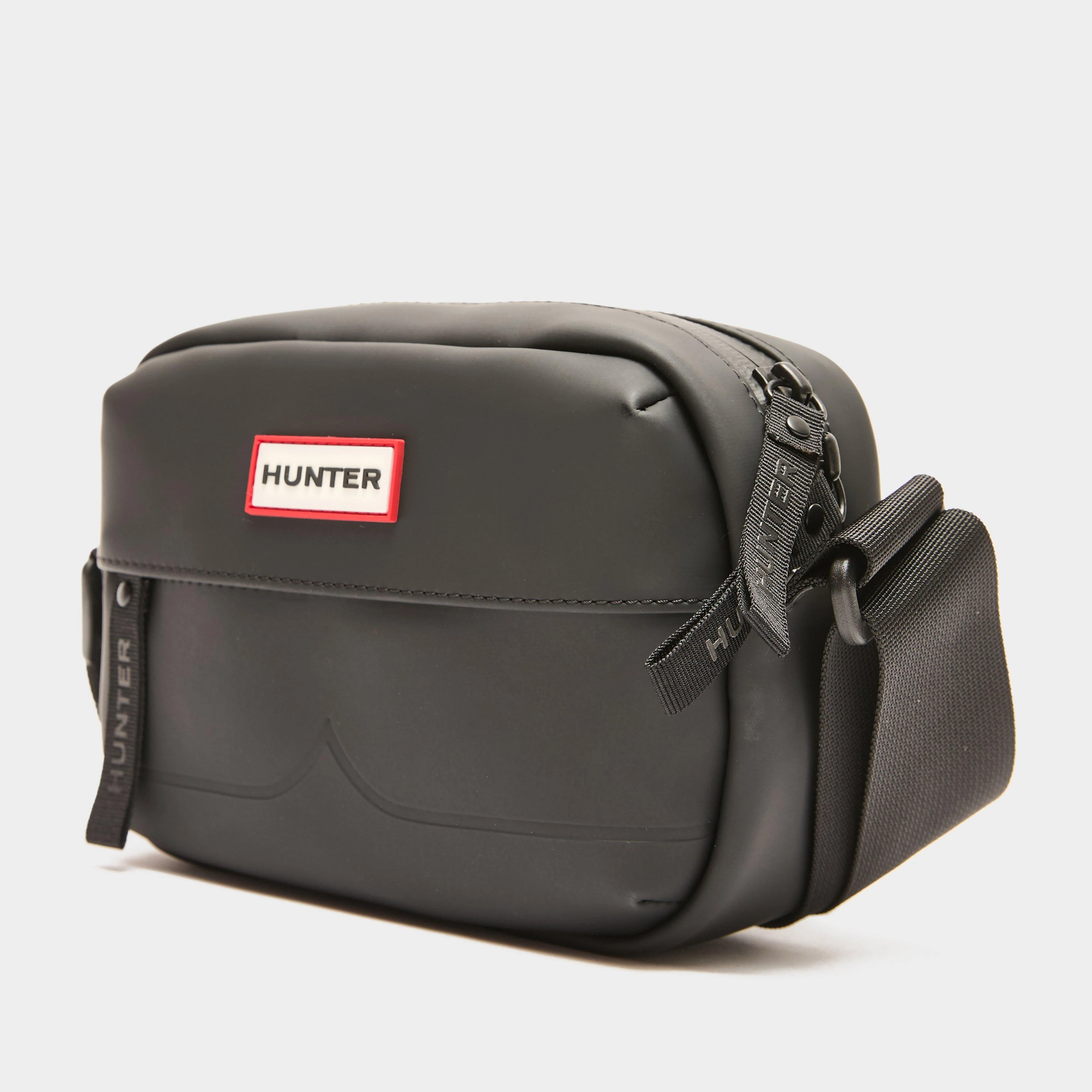 Rubberised Mini Crossbody Black - Image 2