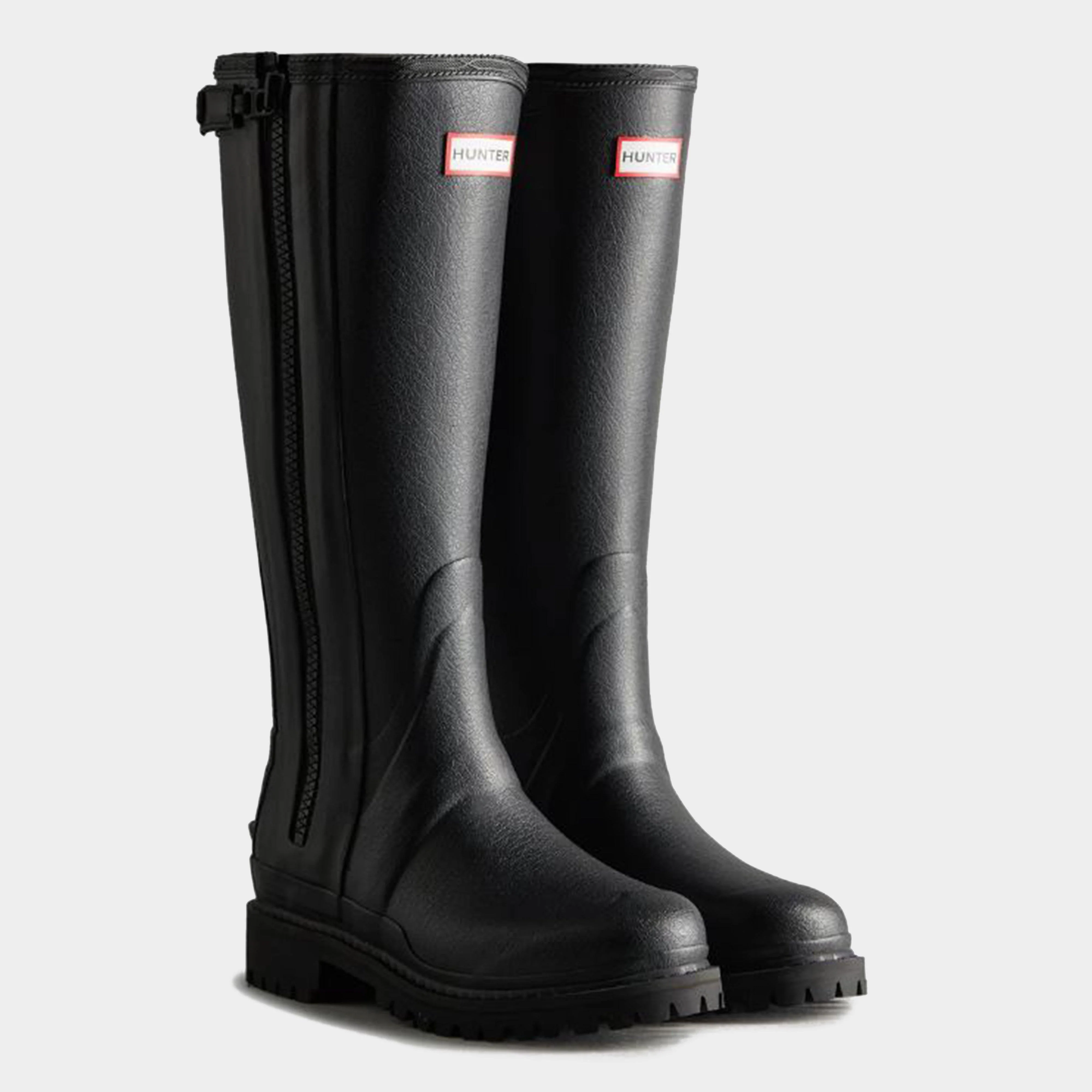 Womens Balmoral Full Zip Tech Sole Boot Black - Image 2