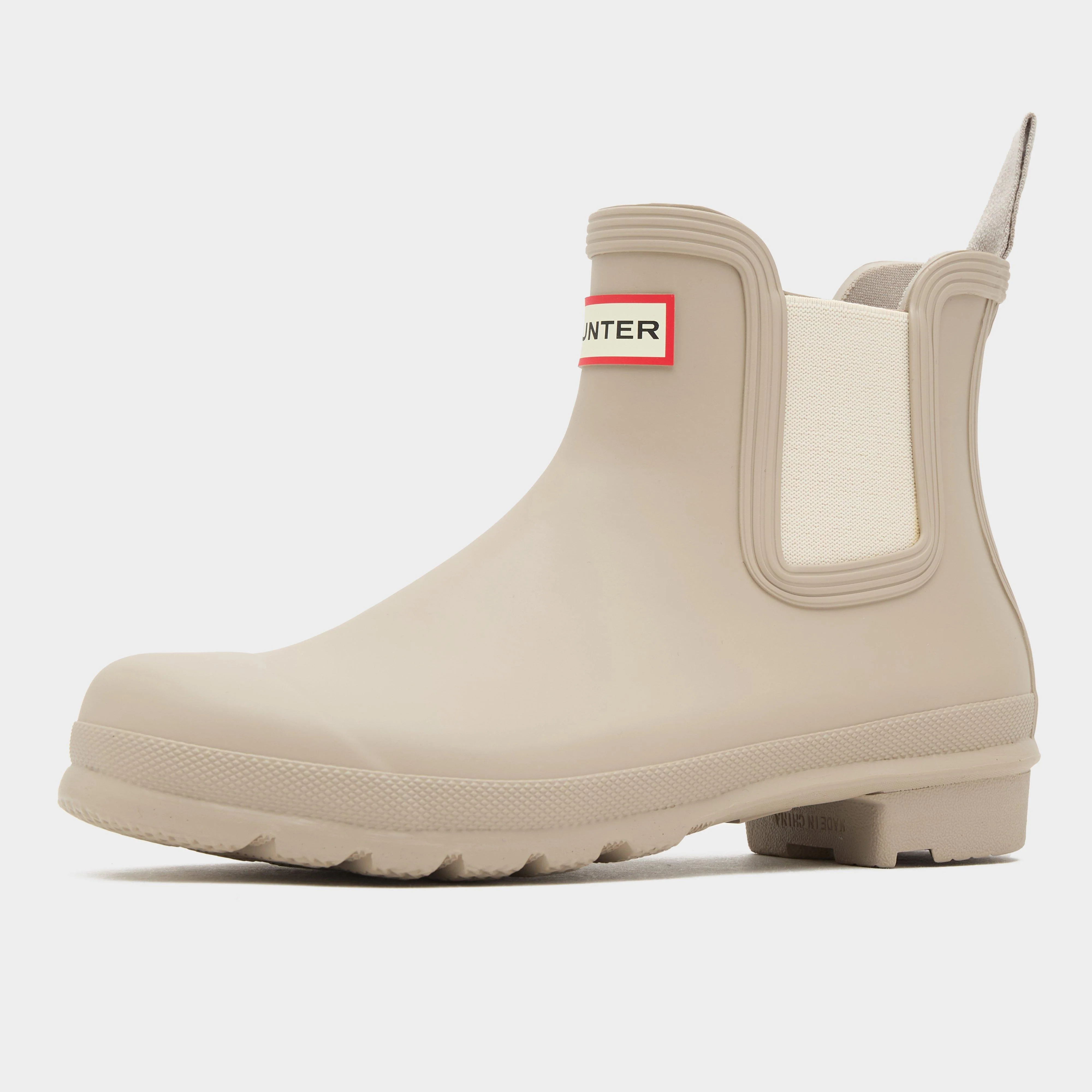 Womens Original Chelsea Boots Skimming Stone/Soft Sand - Image 3
