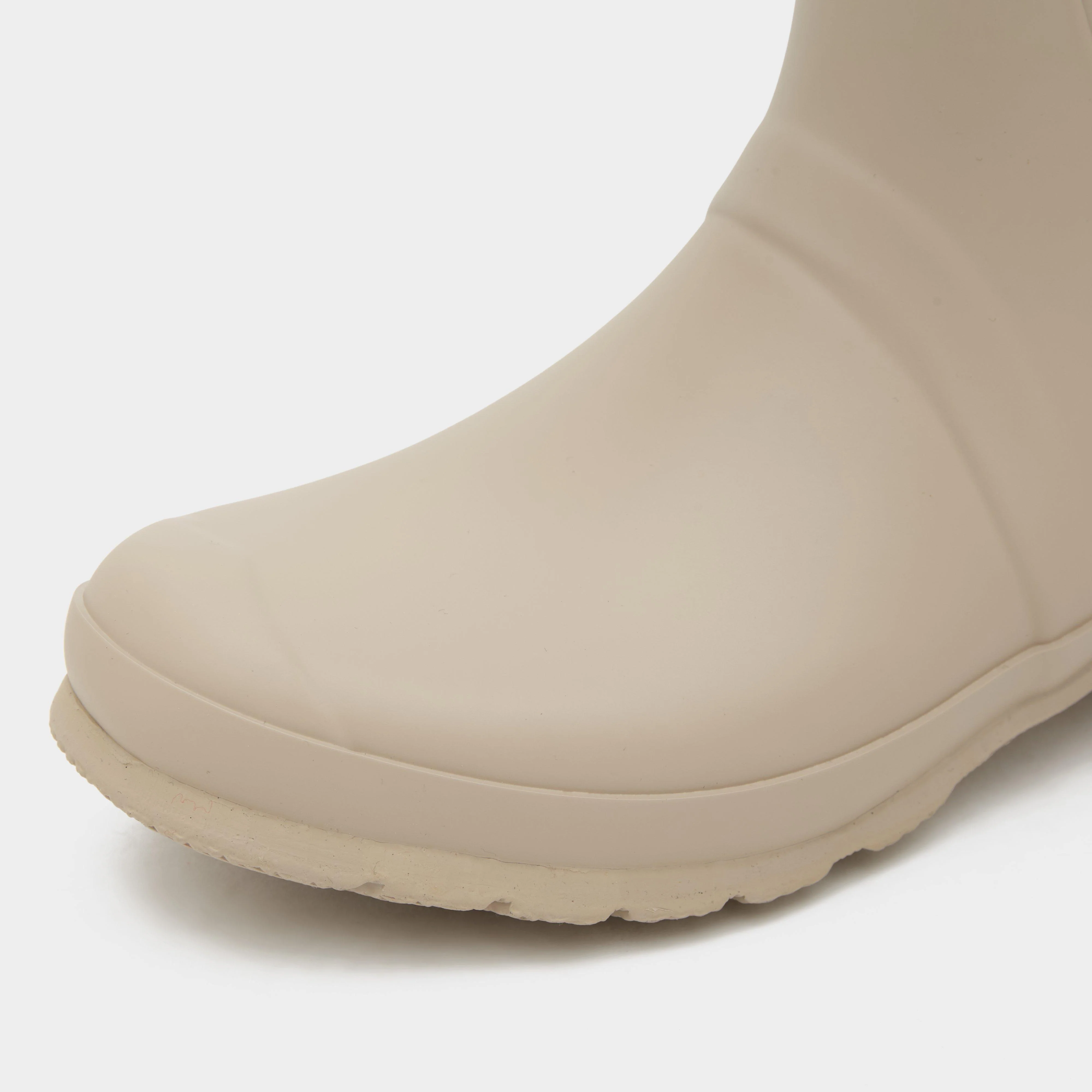 Womens Original Short Gloss Wellington Boots Skimming Stone - Image 4