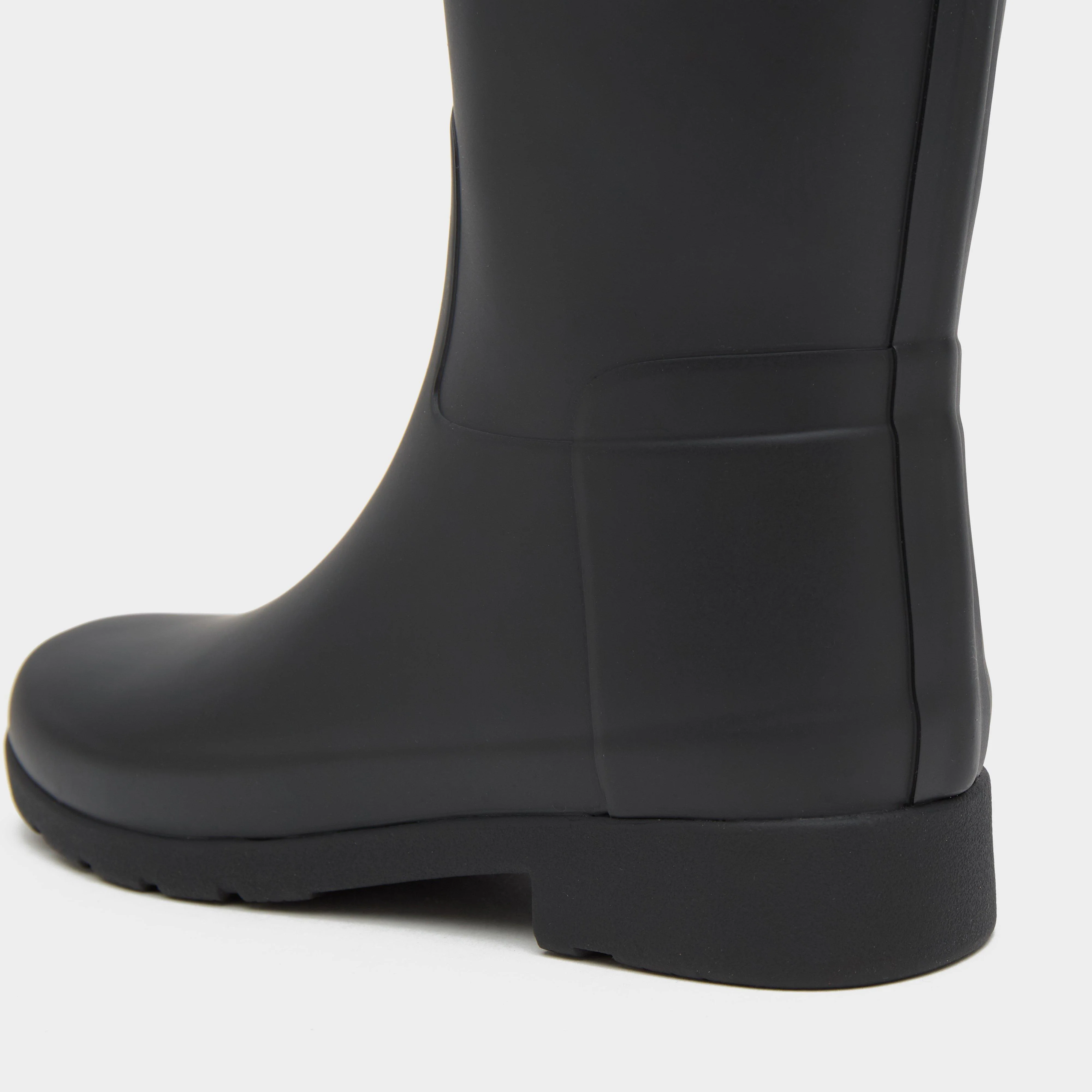 Womens Refined Tall Eyelet Buckle Wellington Boots - Image 6