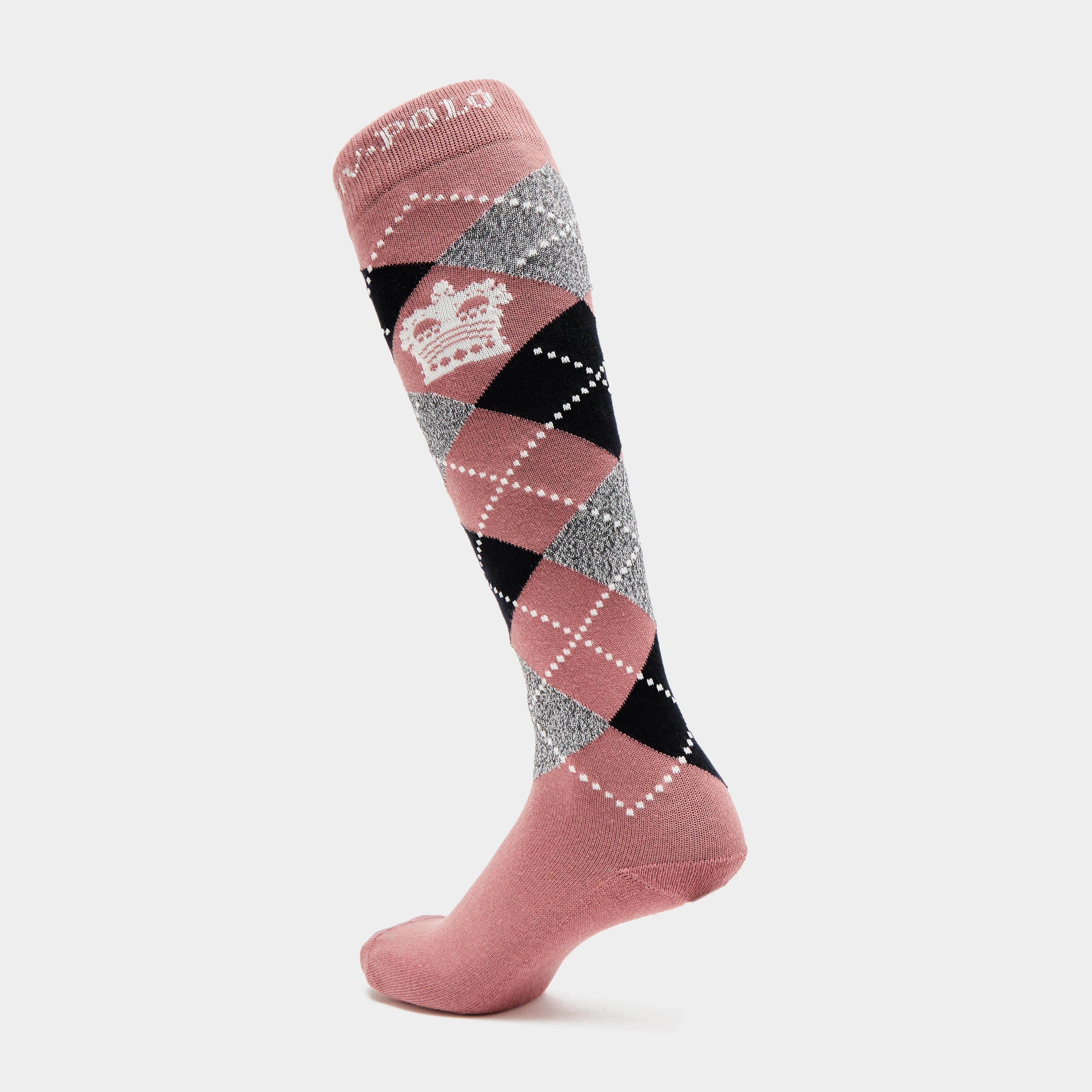 Argyle Socks Grey Soft Blue - Image 2