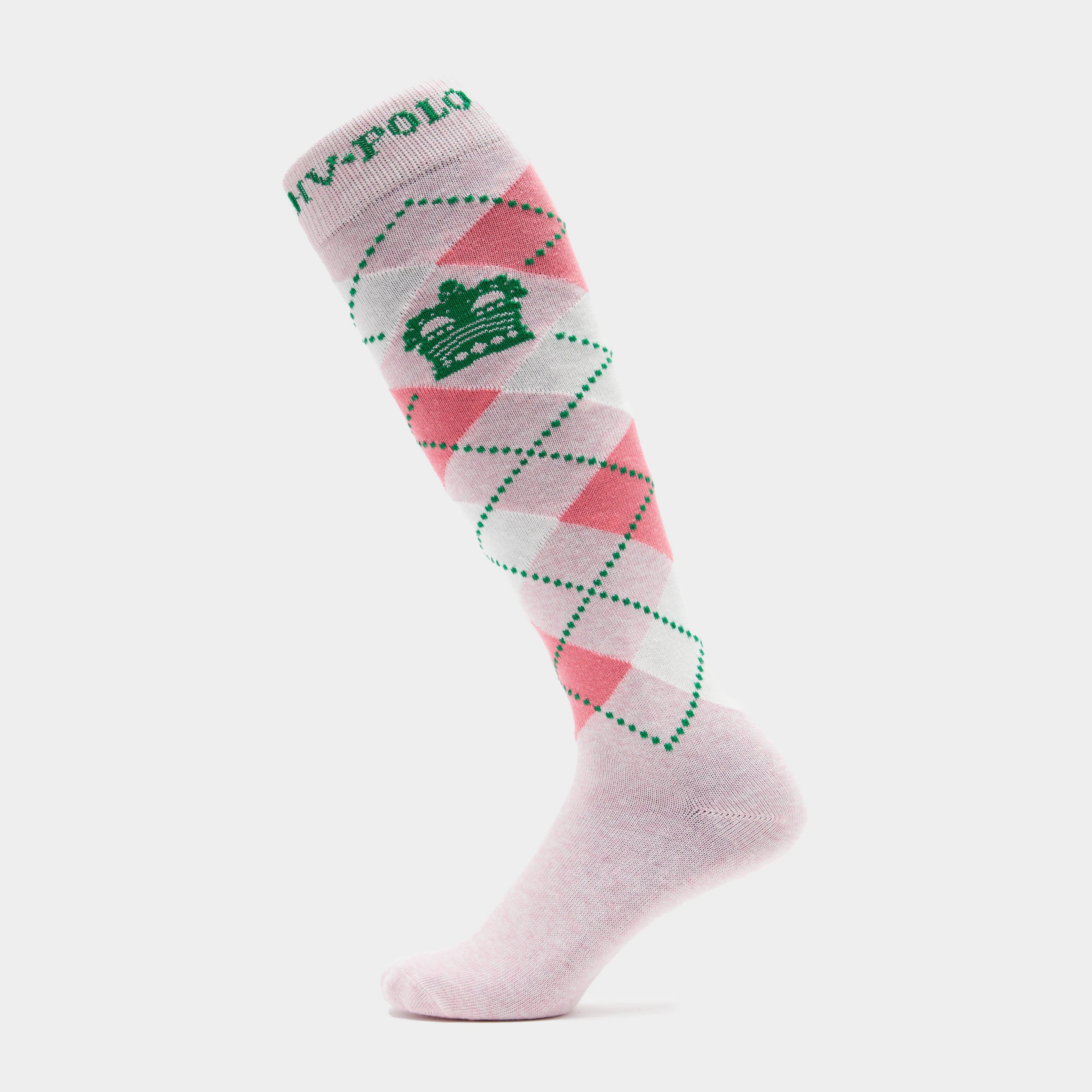 Argyle Socks Orchid Pink - Image 3