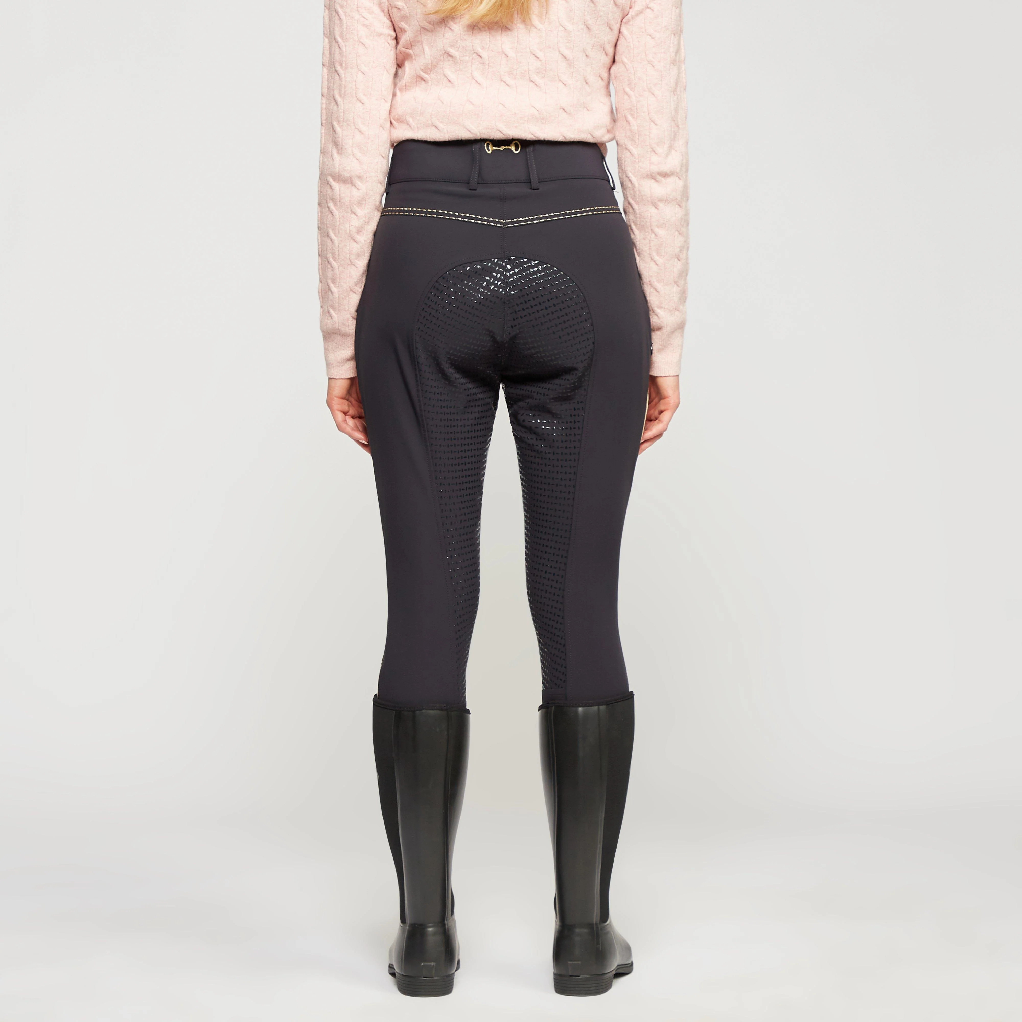 Womens Cecile Breeches Black - Image 2