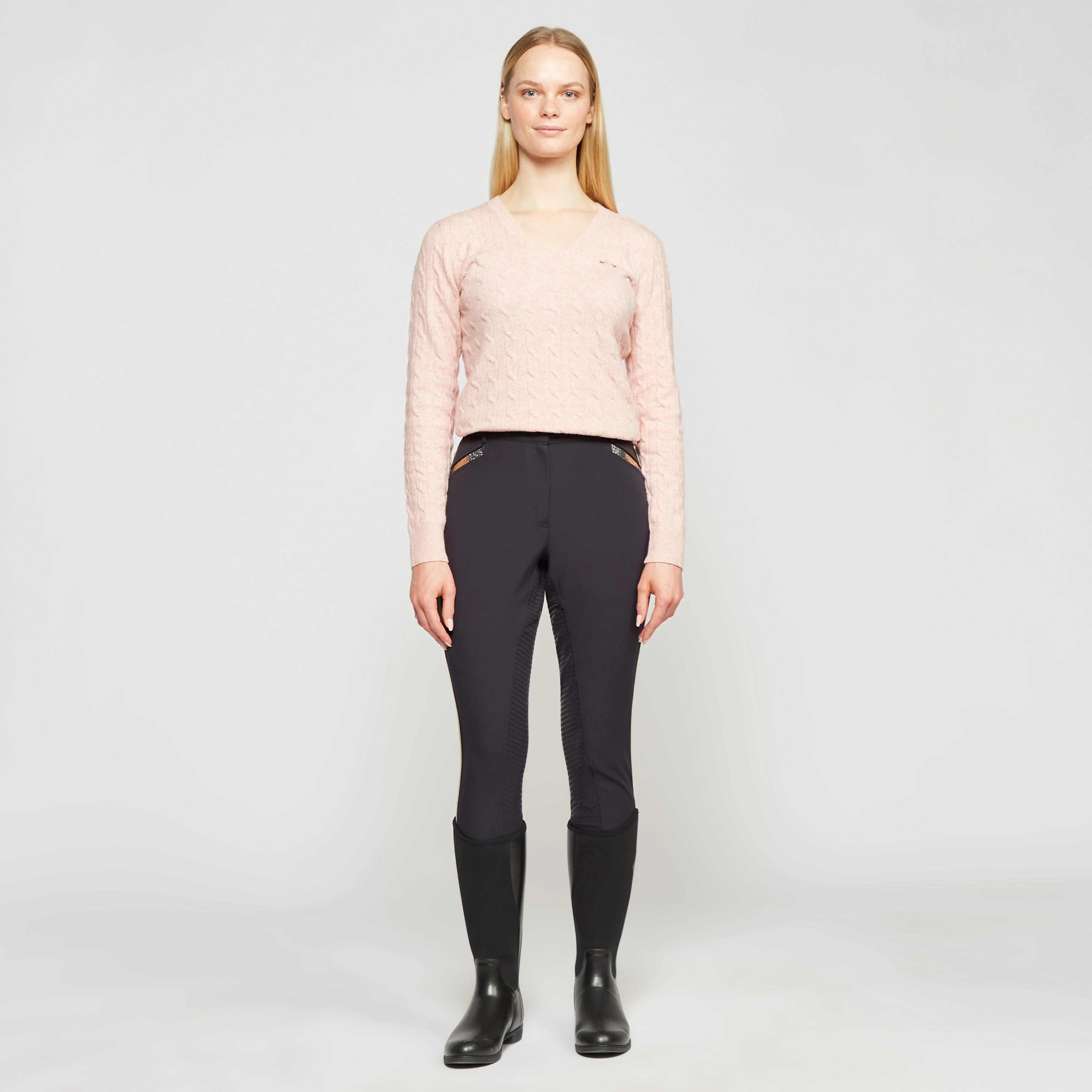 Womens Cecile Breeches Black - Image 3