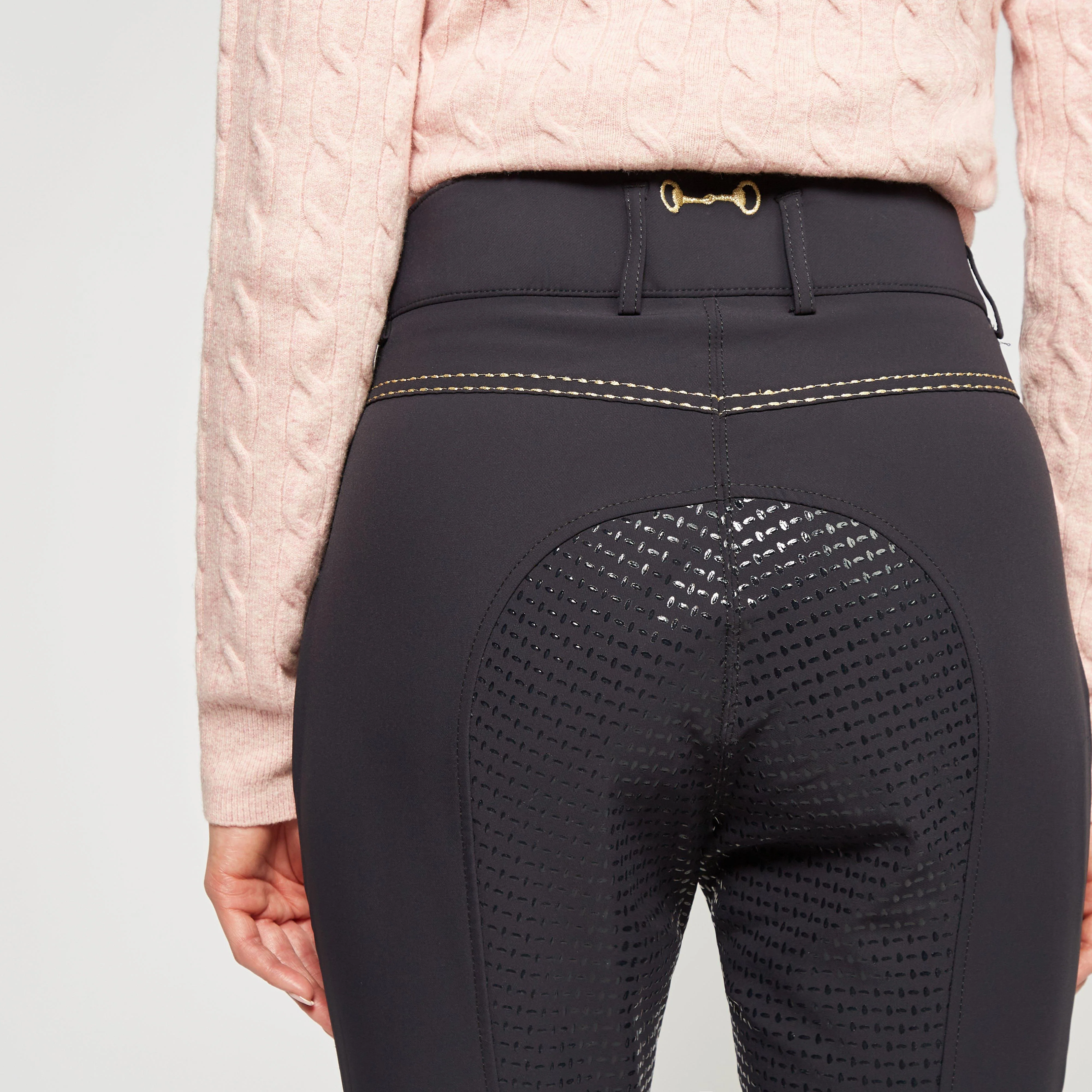 Womens Cecile Breeches Black - Image 6