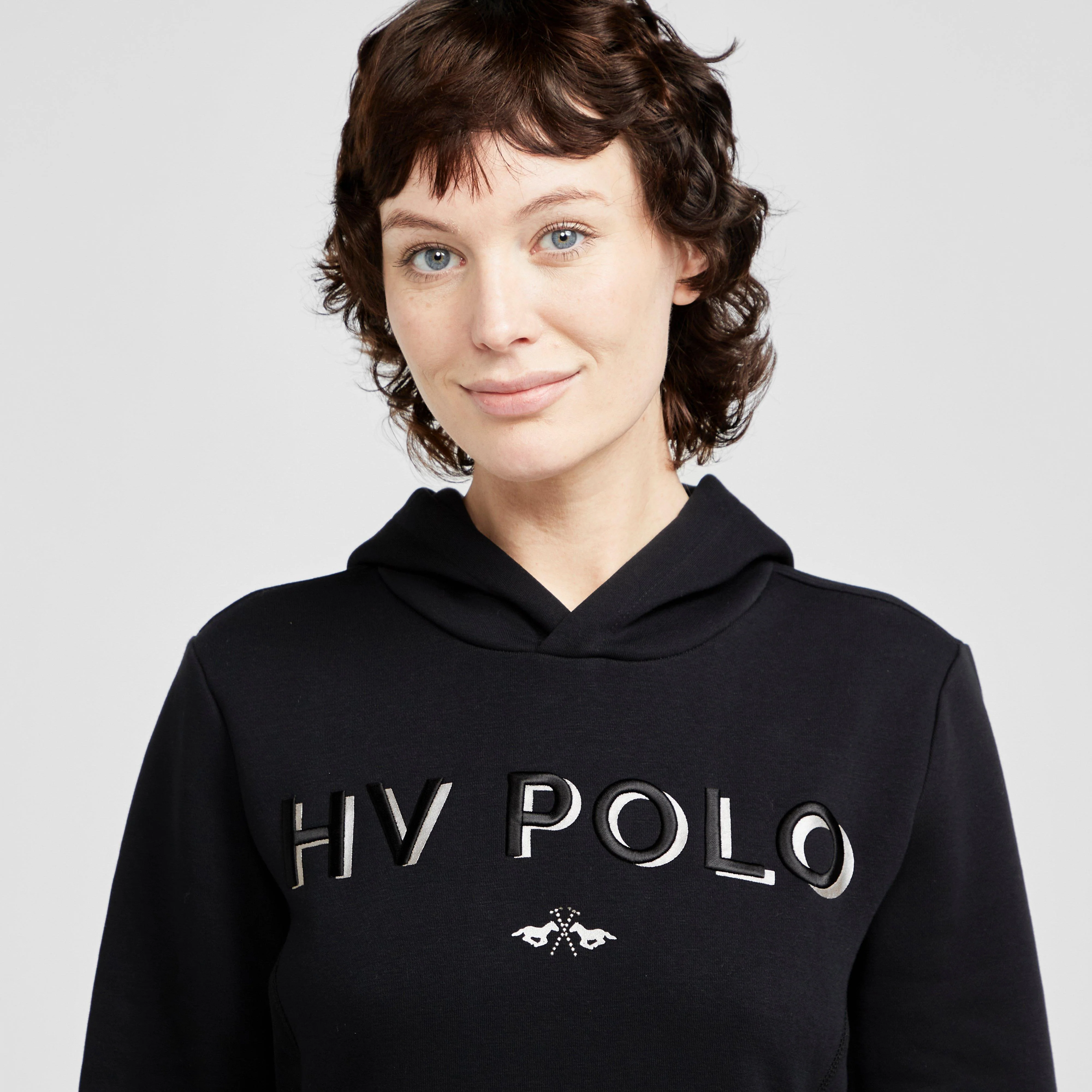Womens Claudette Hoodie Black - Image 4