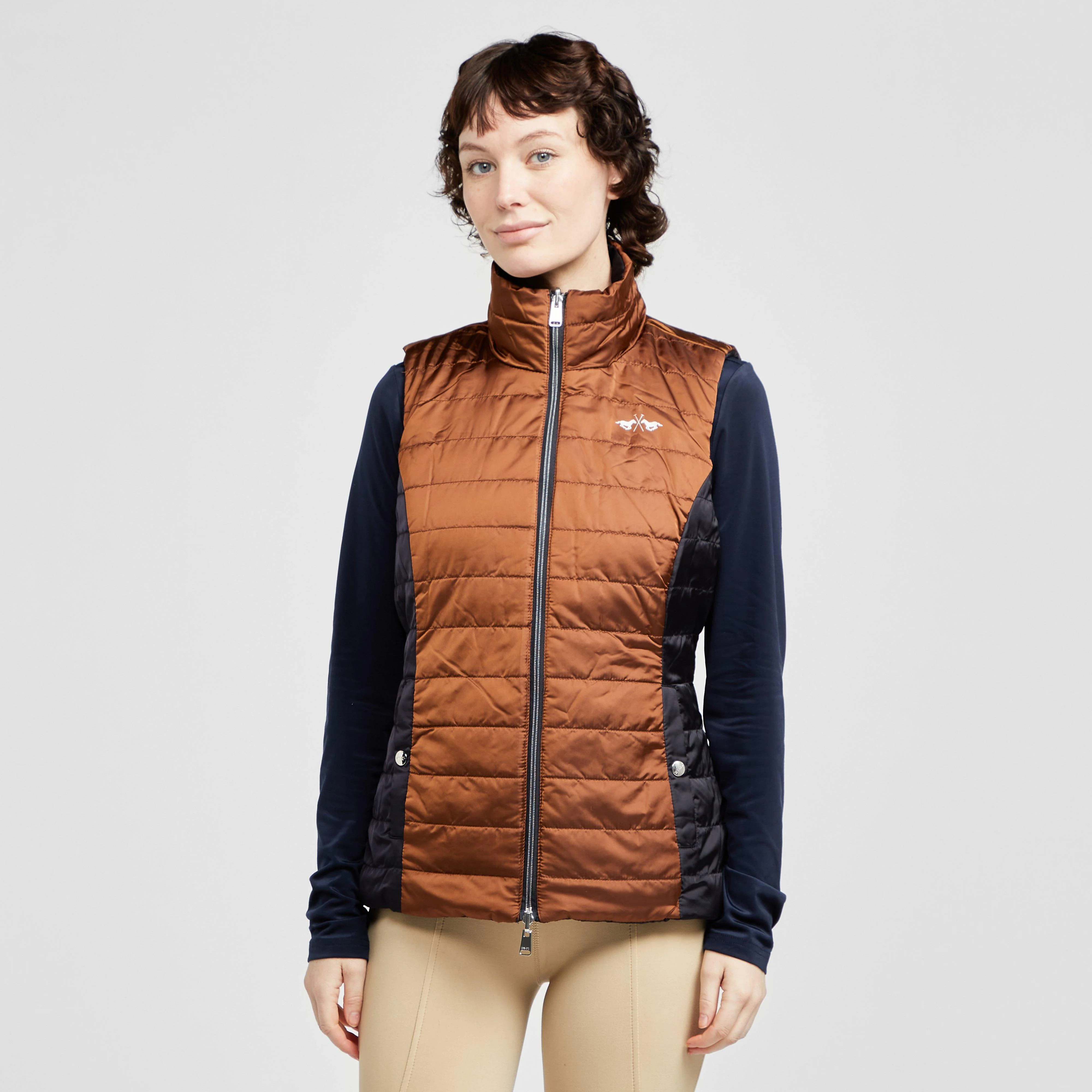 Womens Feline Gilet Navy - Image 4