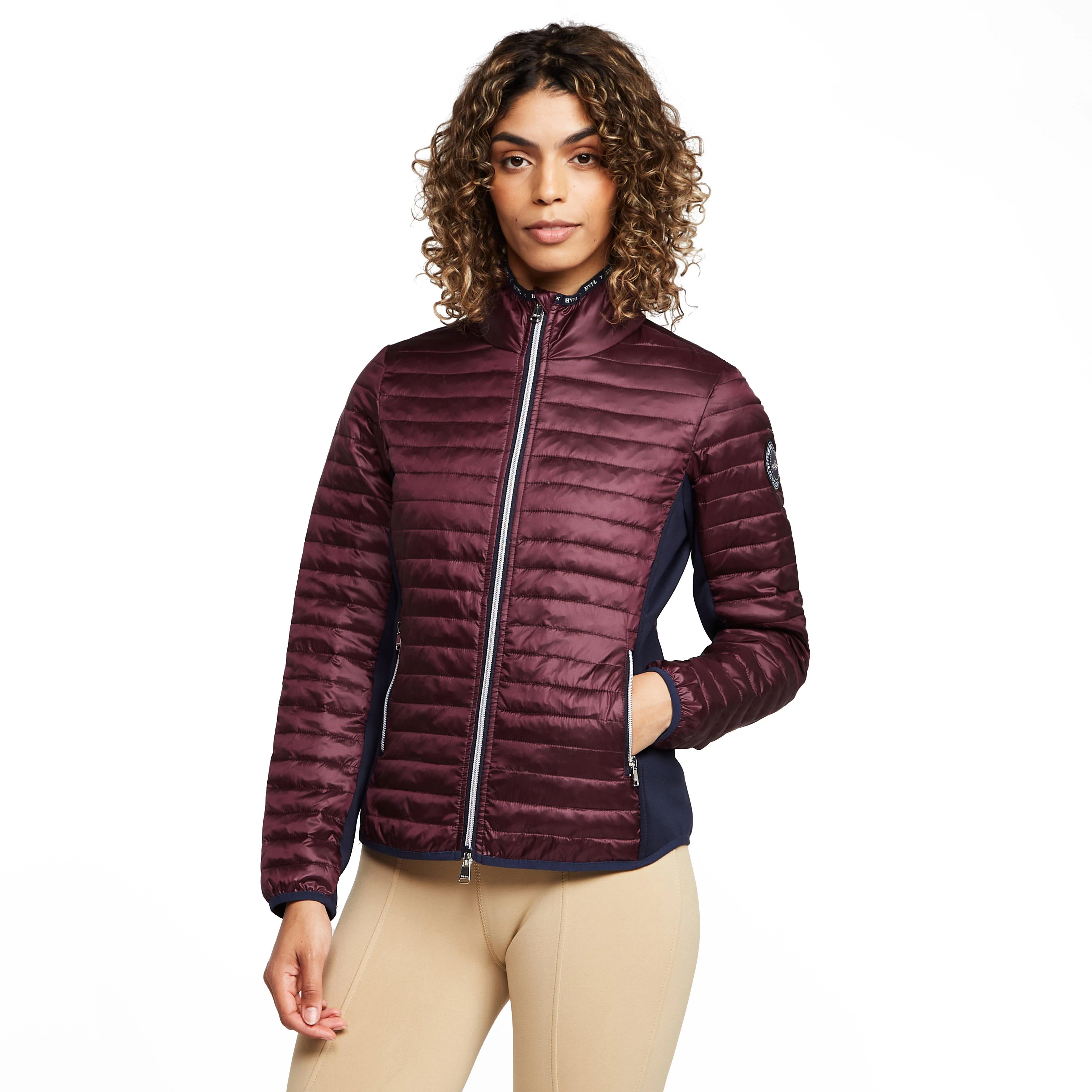 Womens Laurine Jacket Dark Berry - Image 10