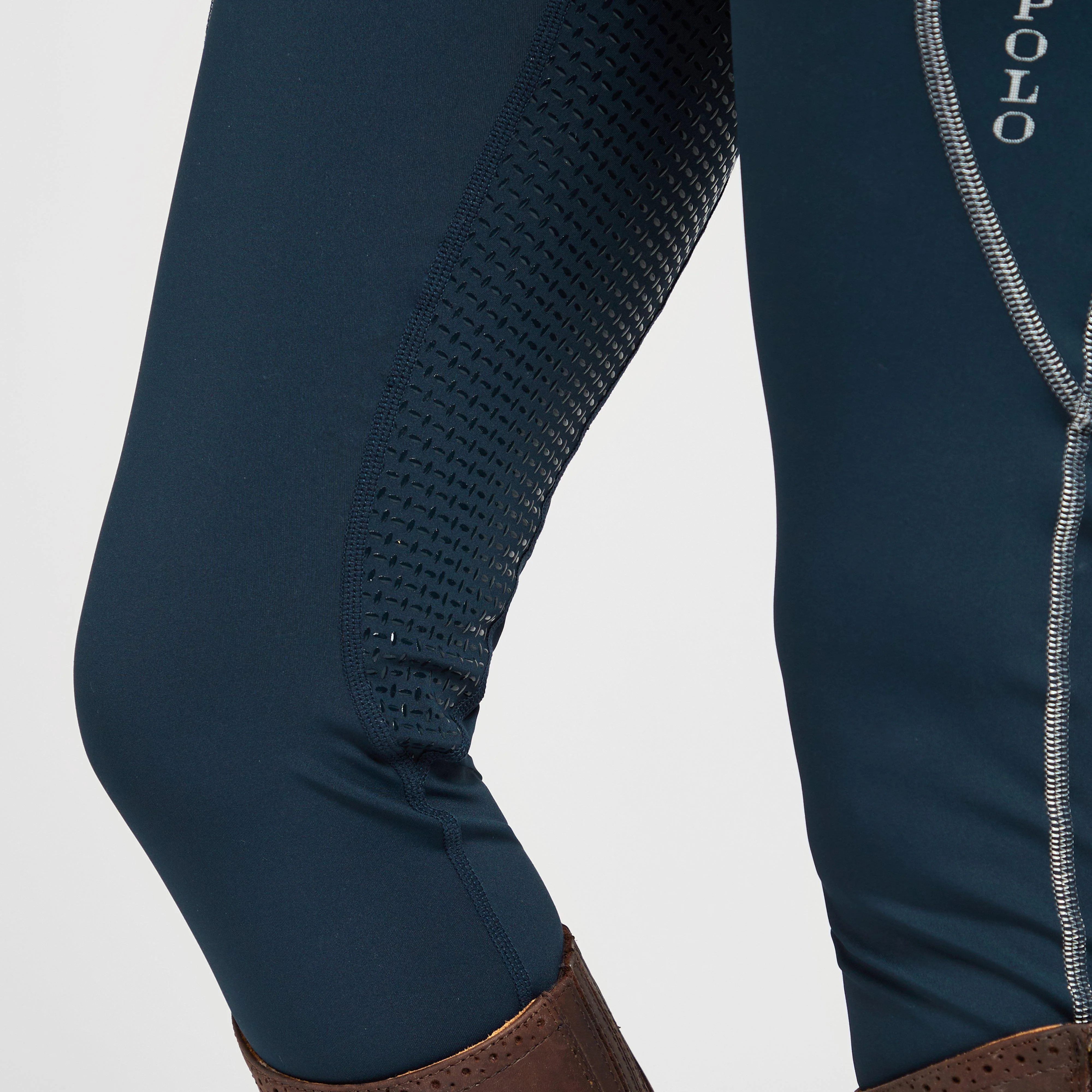 Womens Sporty Sue Full Seat Riding Tights Navy - Image 6