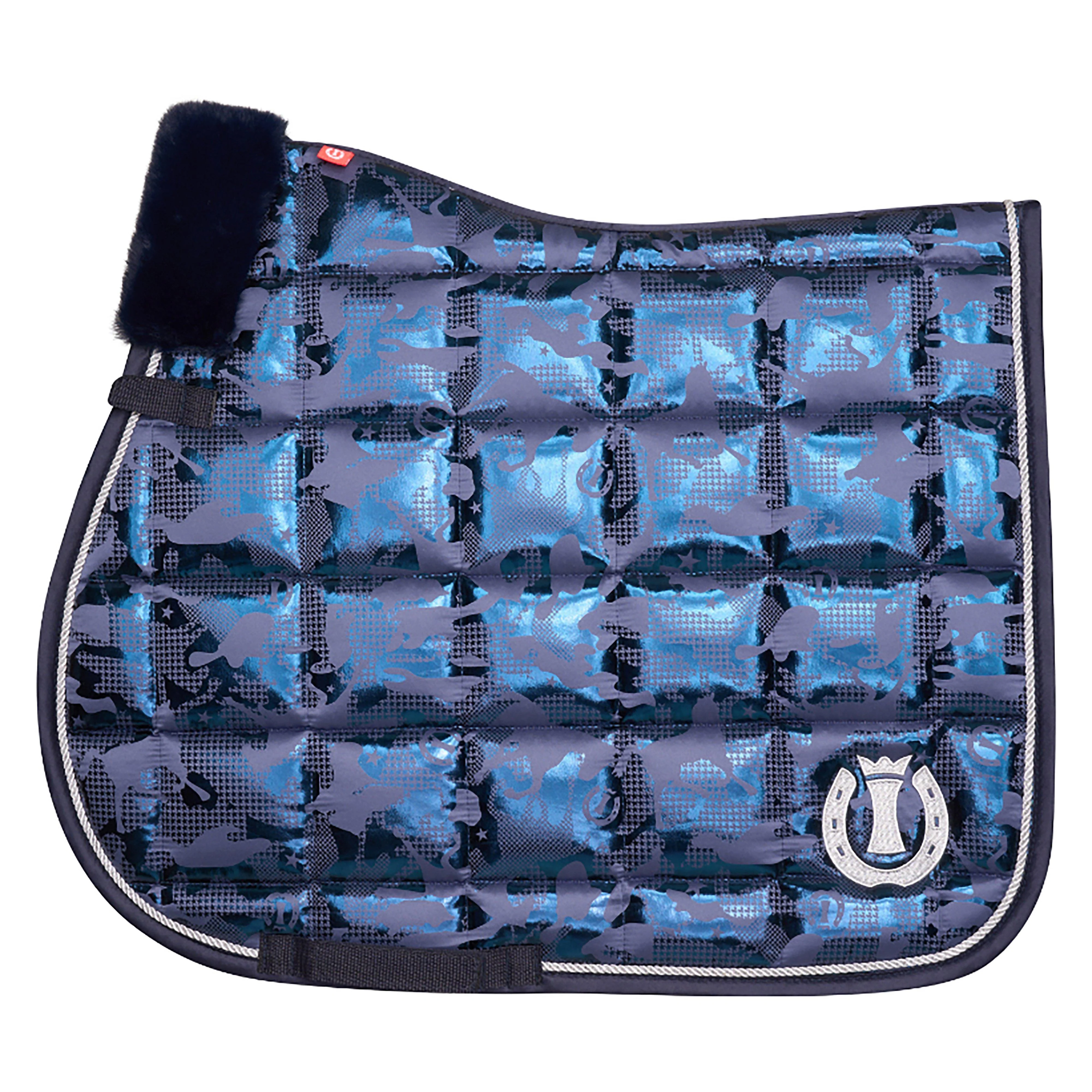 Ambient Hide & Ride AOP GP Saddle Pad Navy - Image 2