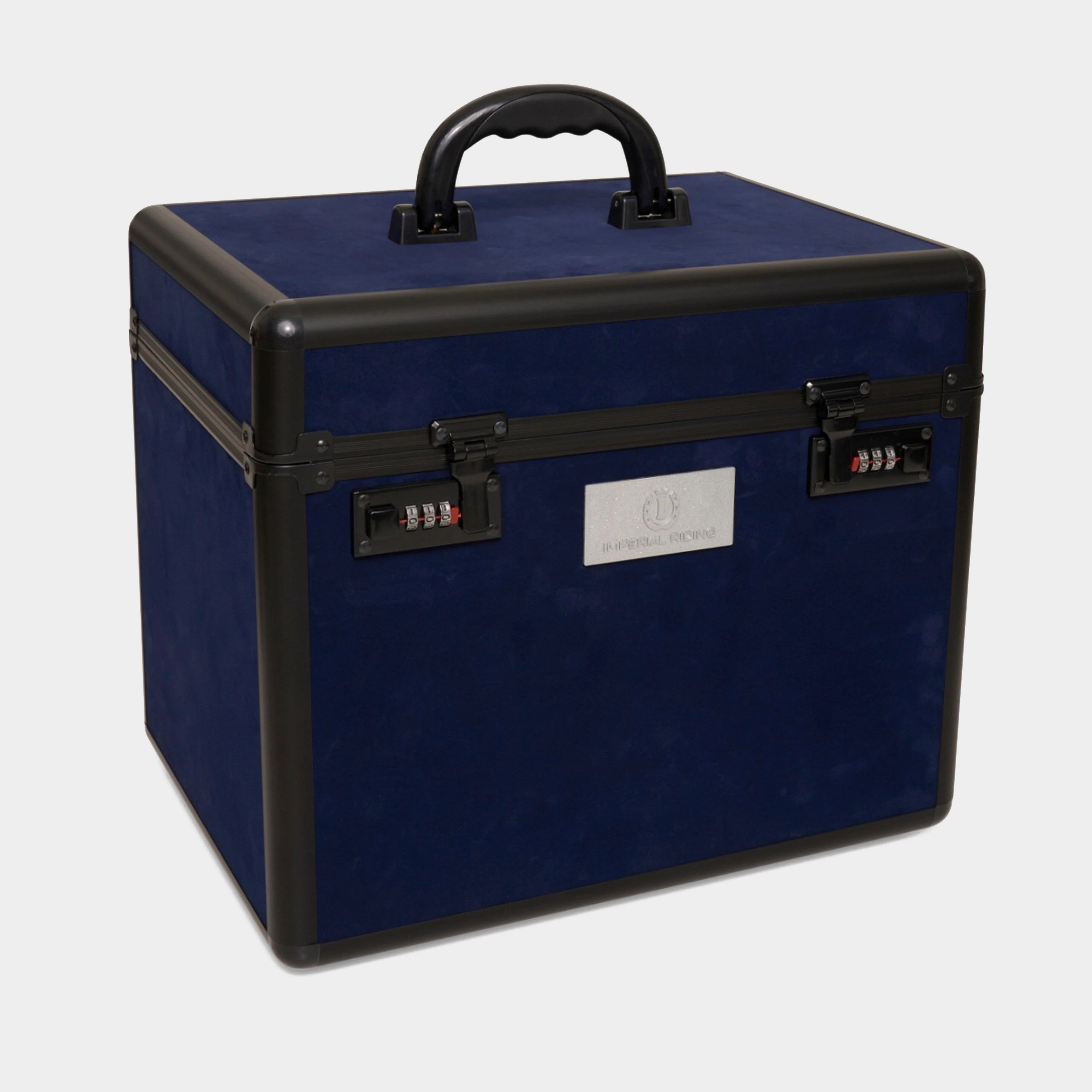 Shiny Flower Power Groom Box Navy