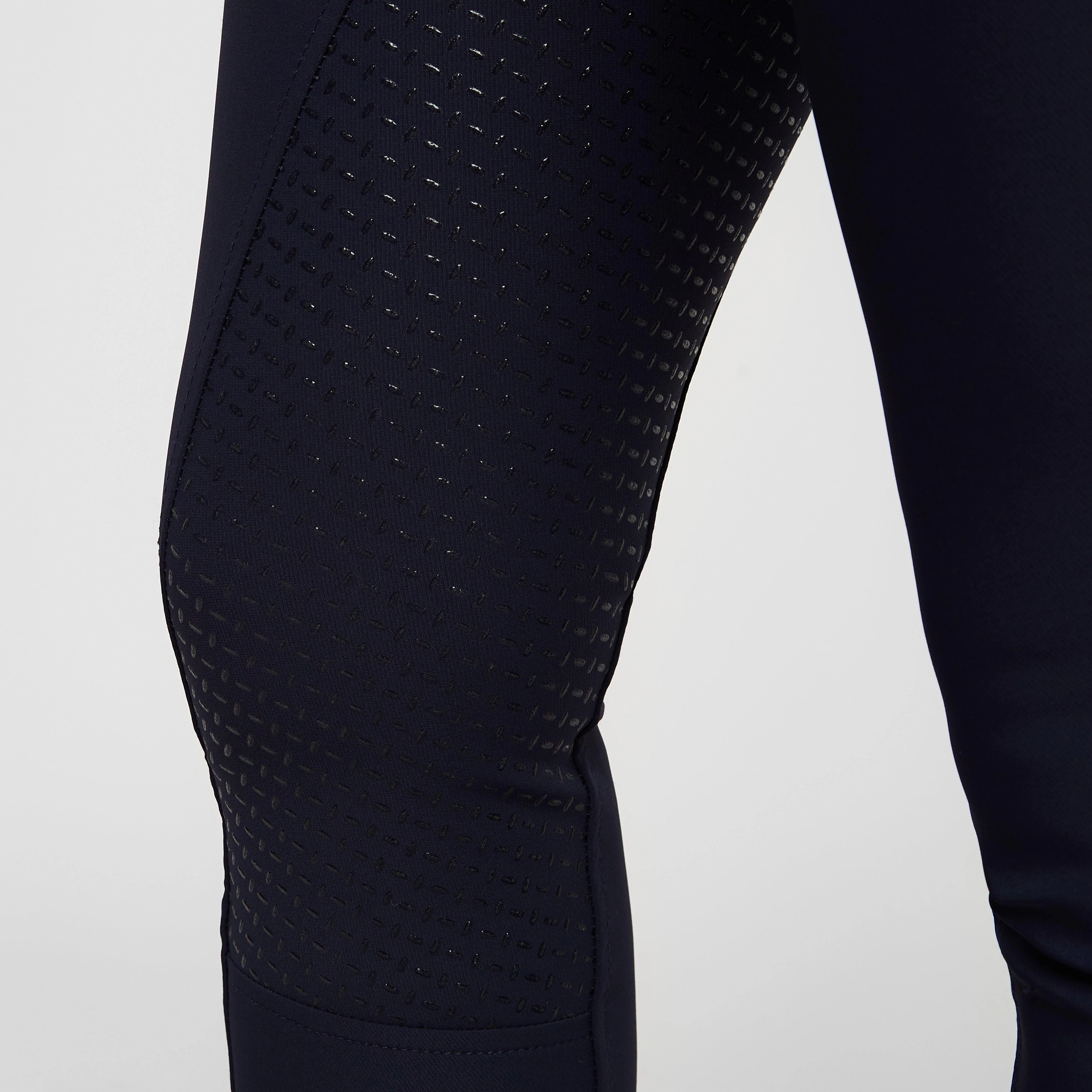 Womens El Capone Full Grip Breeches Navy - Image 5