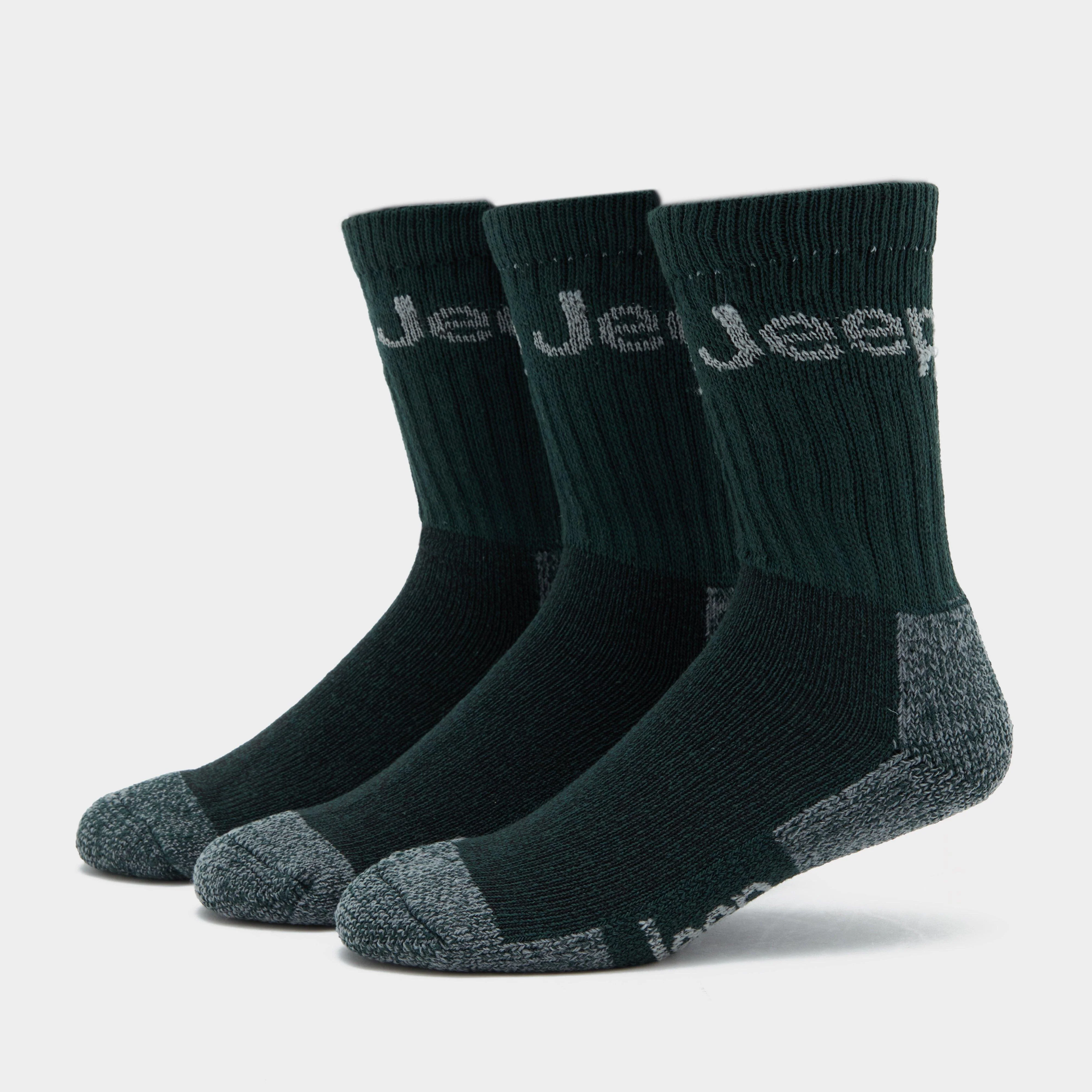 Men’s Jeep Luxury Terrain Boot Socks - Image 3
