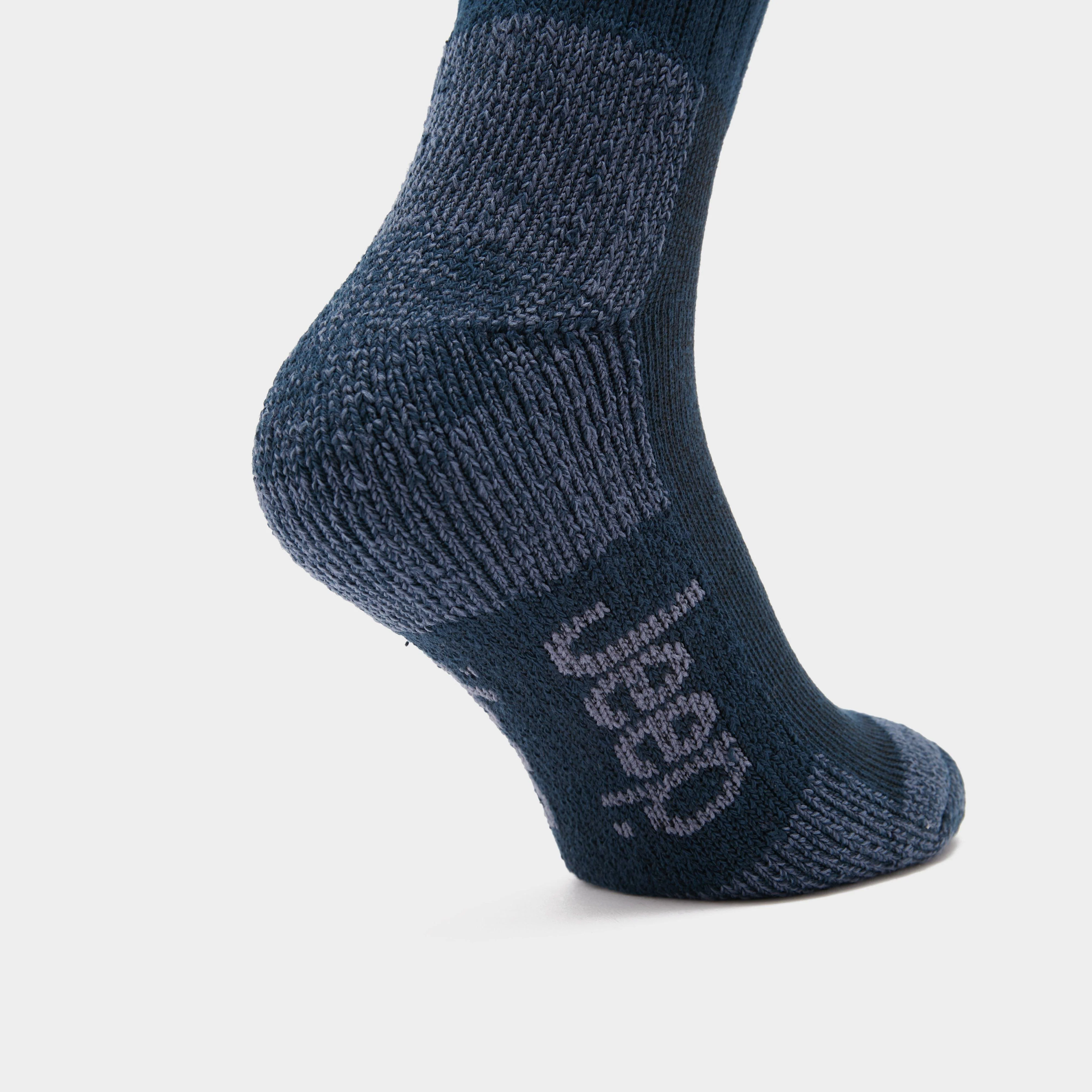 Mens Luxury Boot Socks Navy/Blue - Image 4