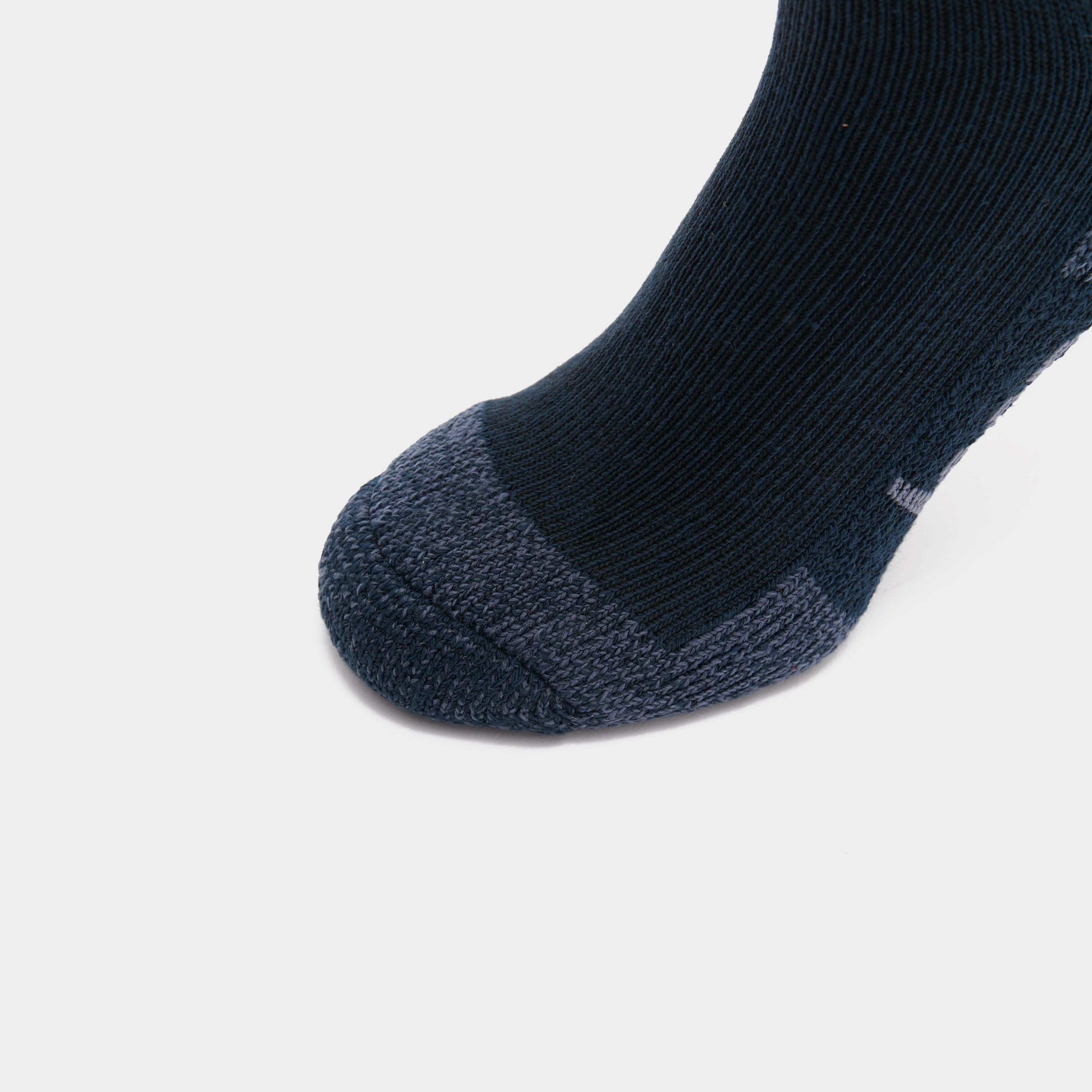 Mens Luxury Boot Socks Navy/Blue - Image 5