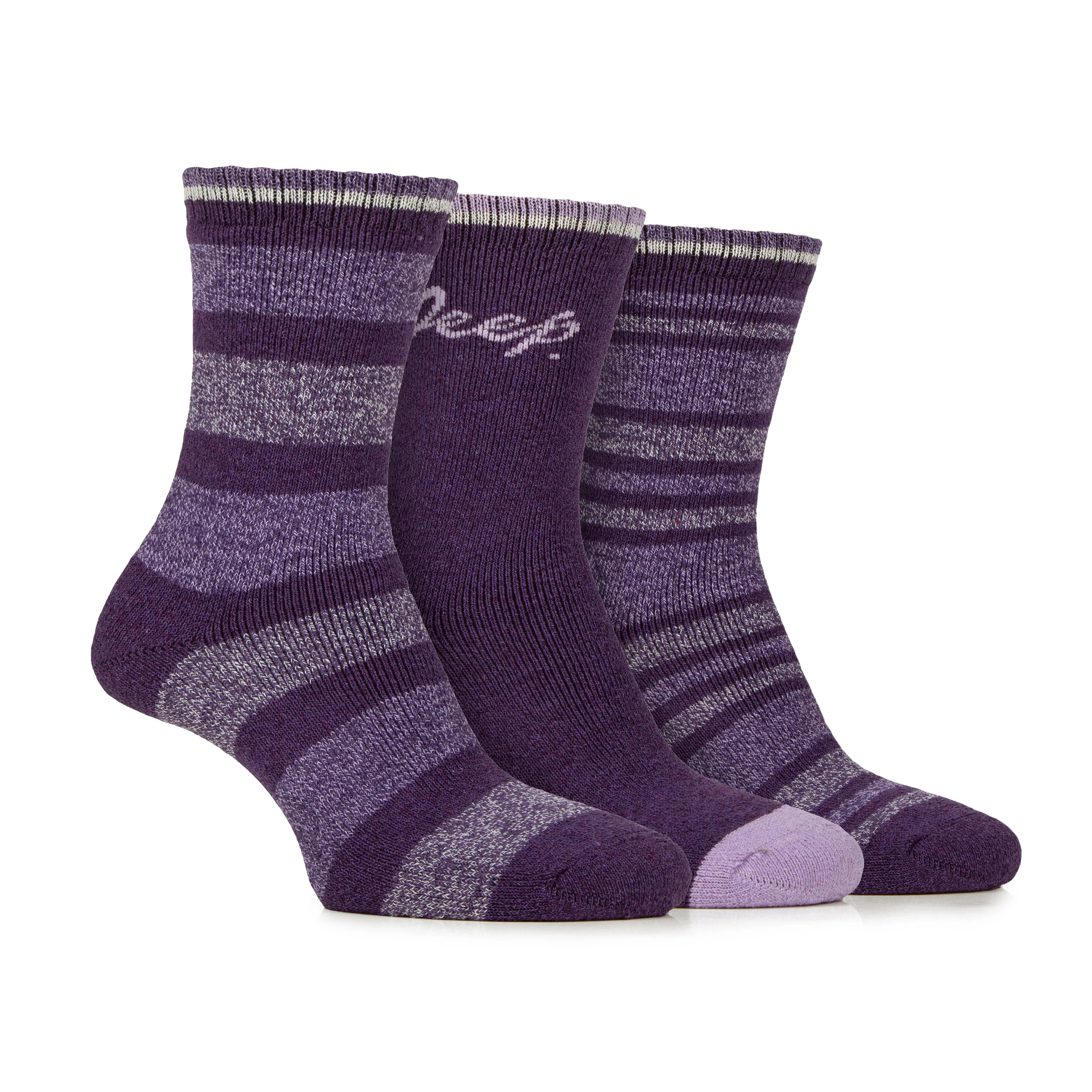 Women's Performance Heavy Duty Cushioned Hiking Boot Socks - 3 Pack - Image 2