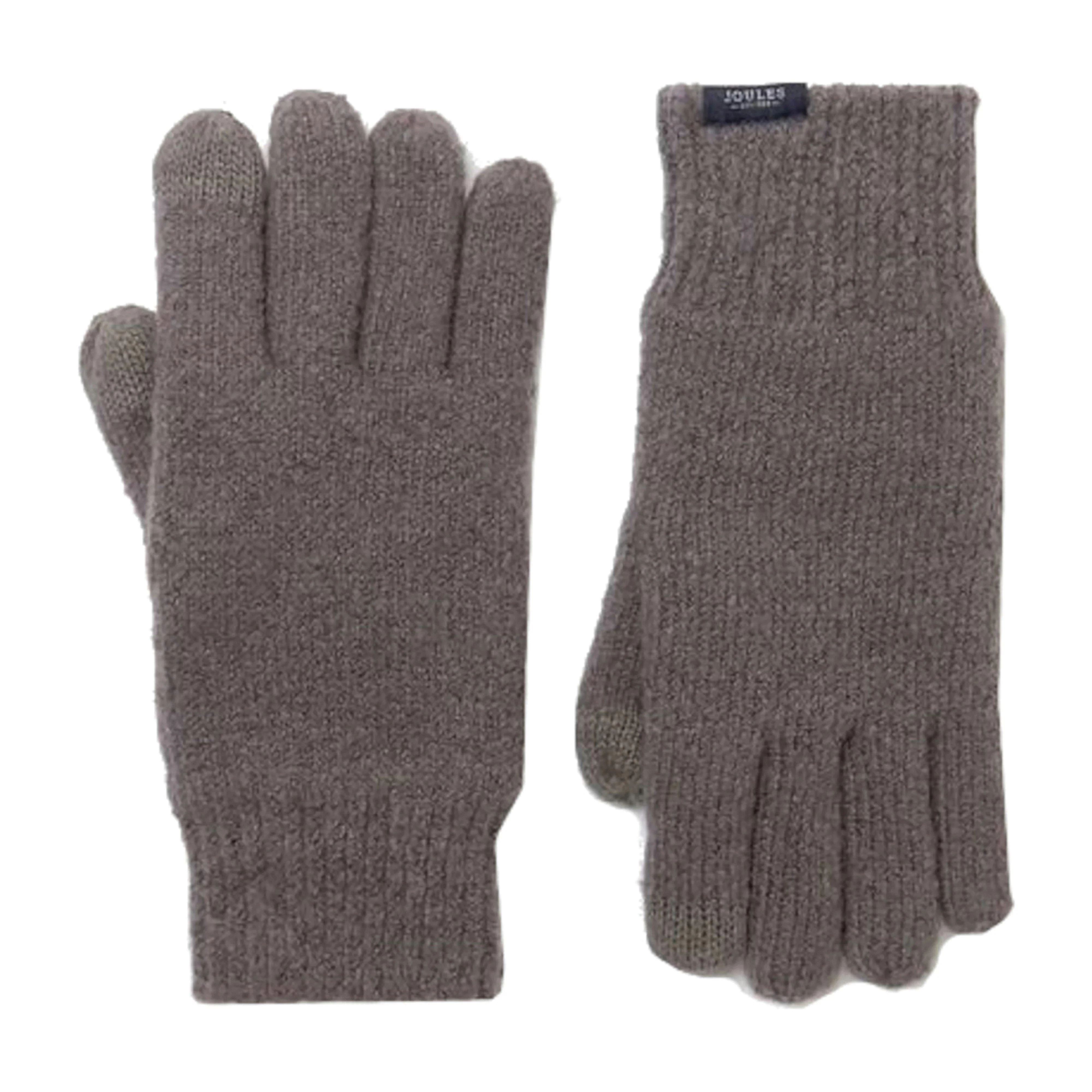 Bamburgh Knitted Gloves Grey Marl - Image 5