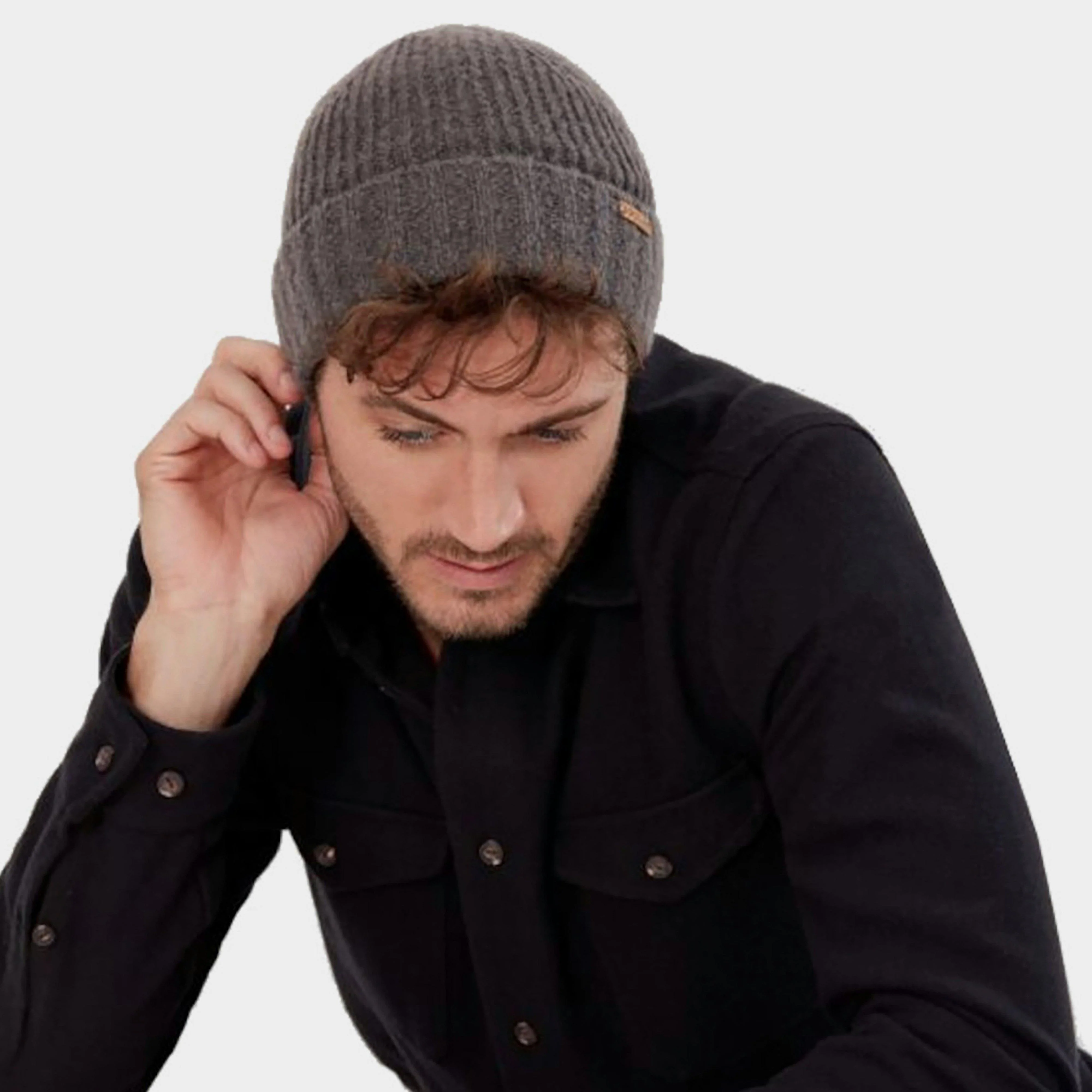 Bamburgh Knitted Hat Grey Marl - Image 4