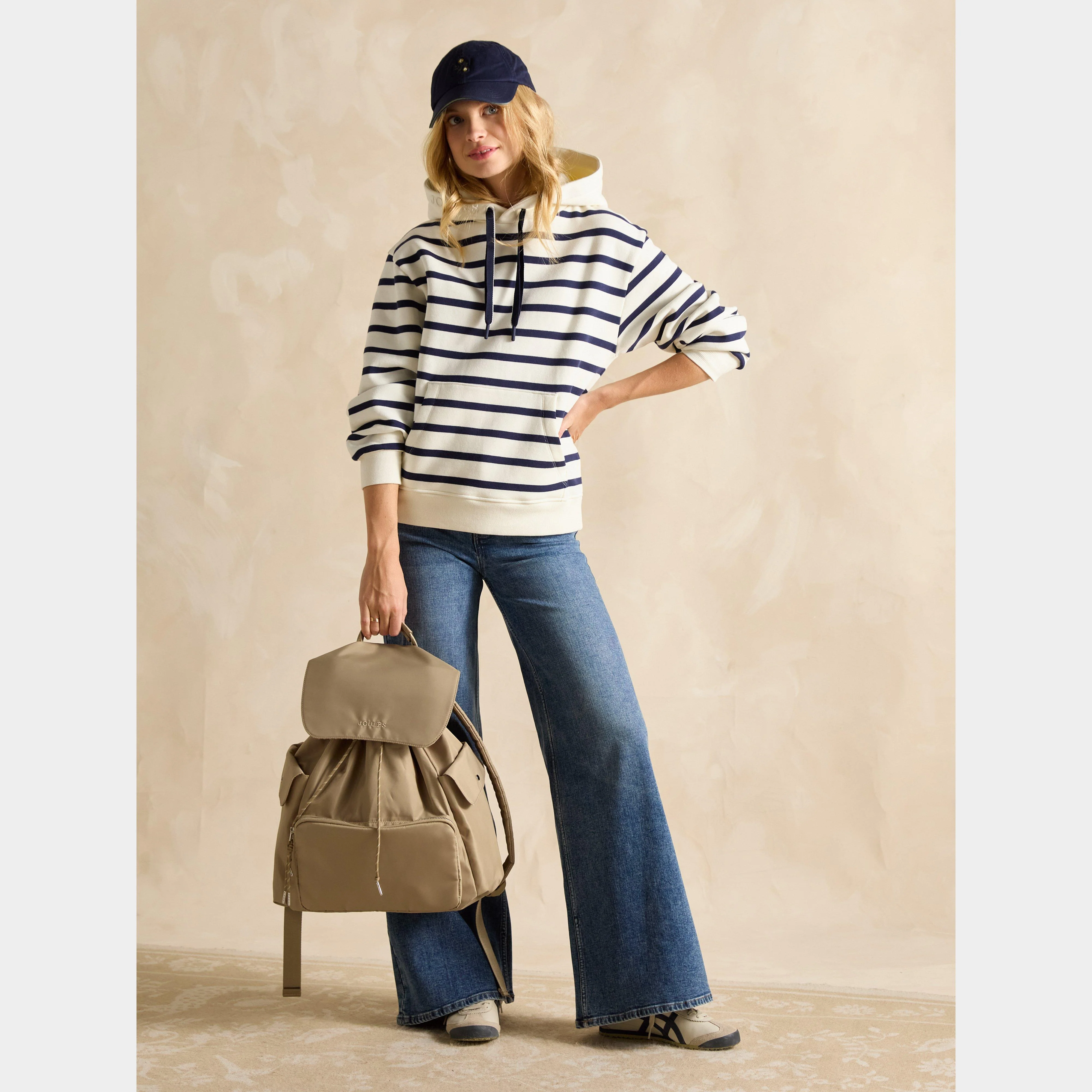 Cambeck Nylon Rucksack Neutral - Image 7