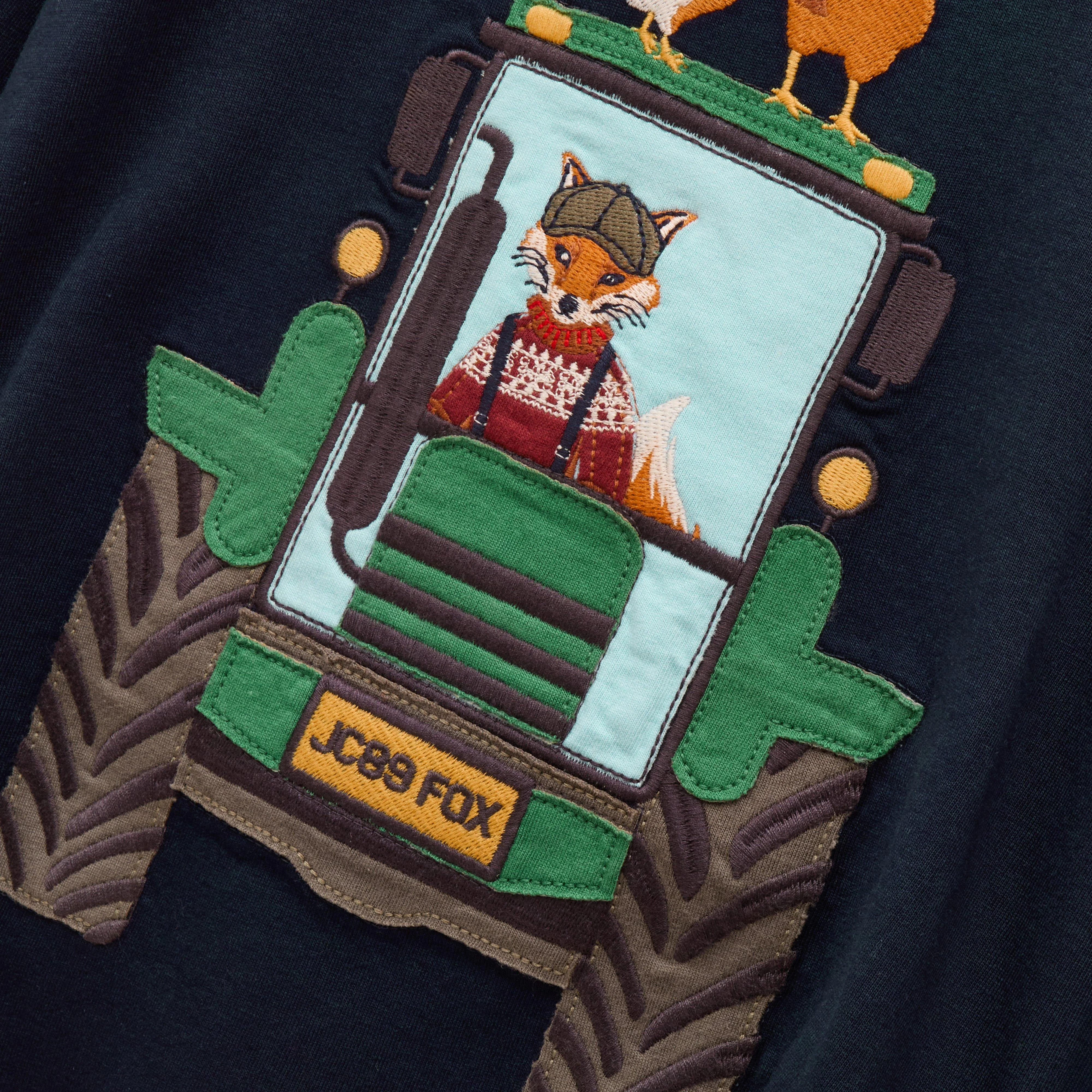 Childs Jack Long Sleeve Top Tractor - Image 3