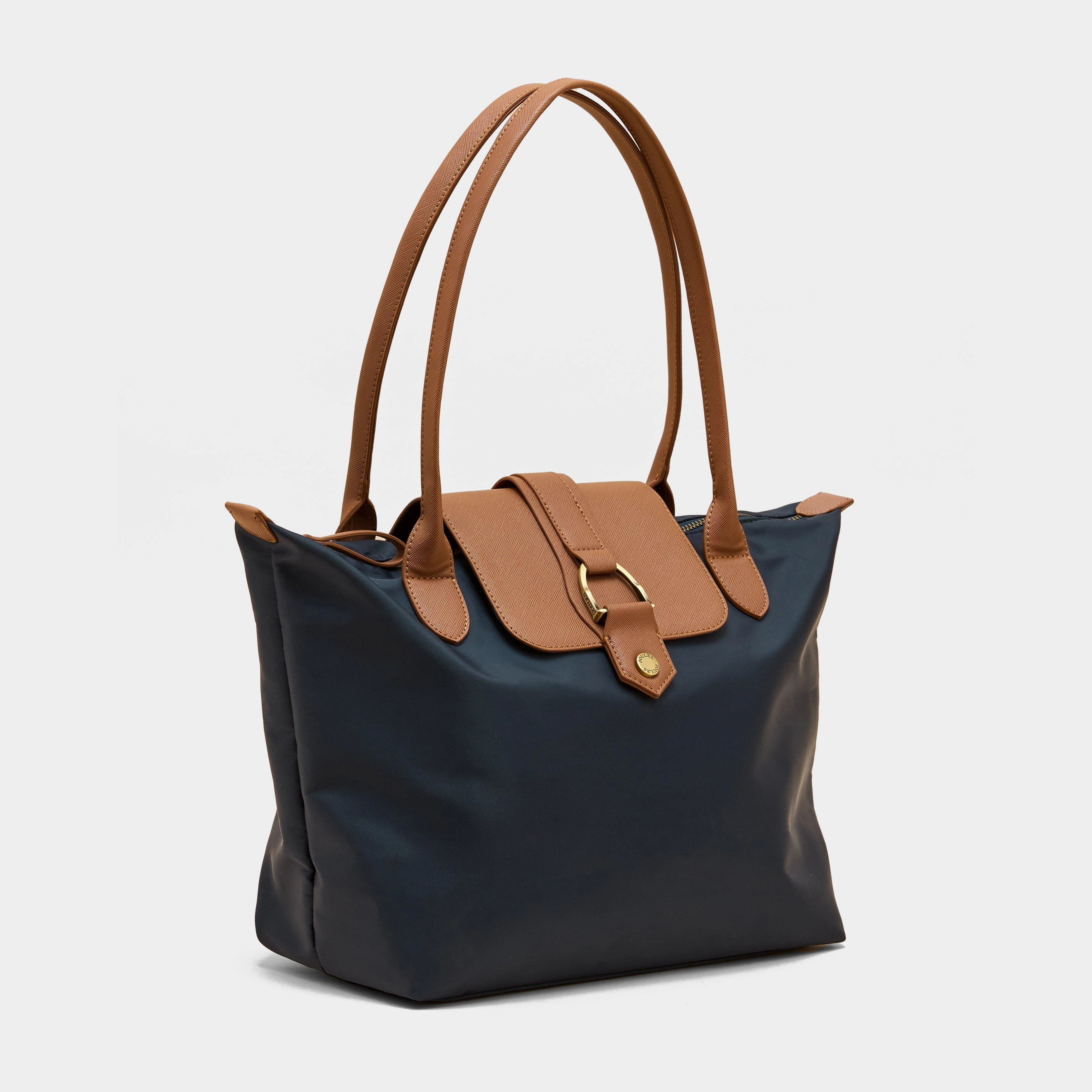 Edie Nylon Tote Navy - Image 2