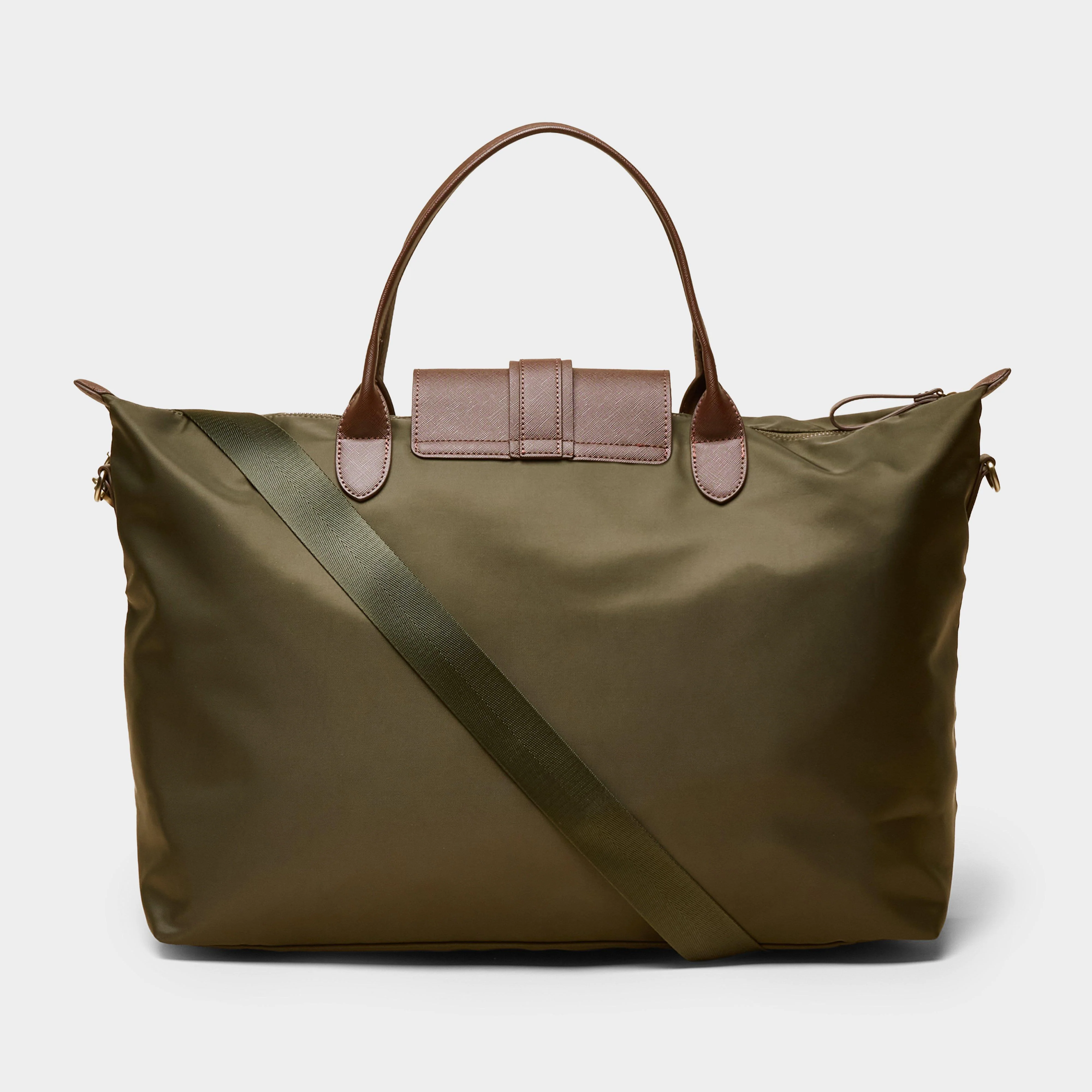 Edie Weekend Bag Khaki - Image 2