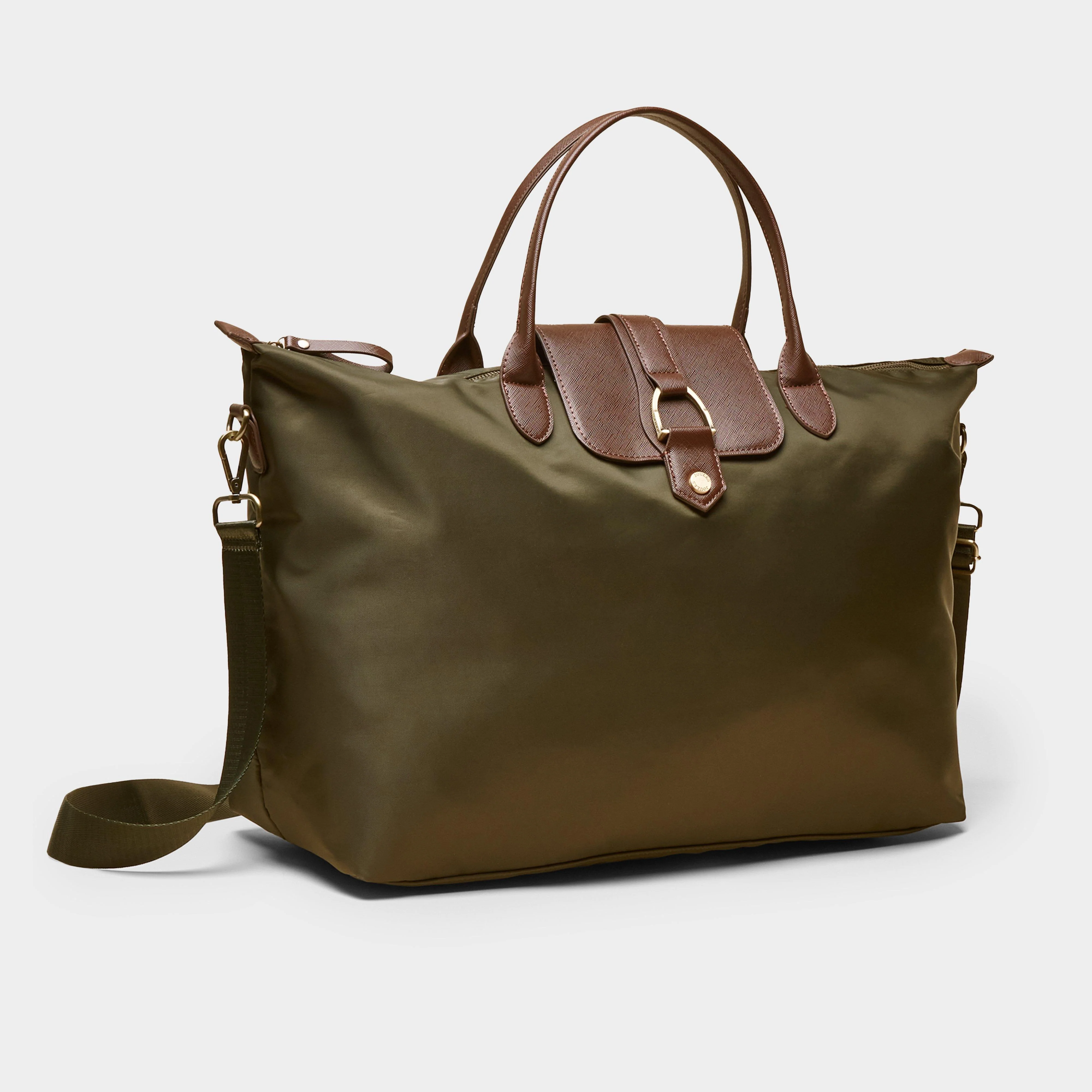 Edie Weekend Bag Khaki - Image 3