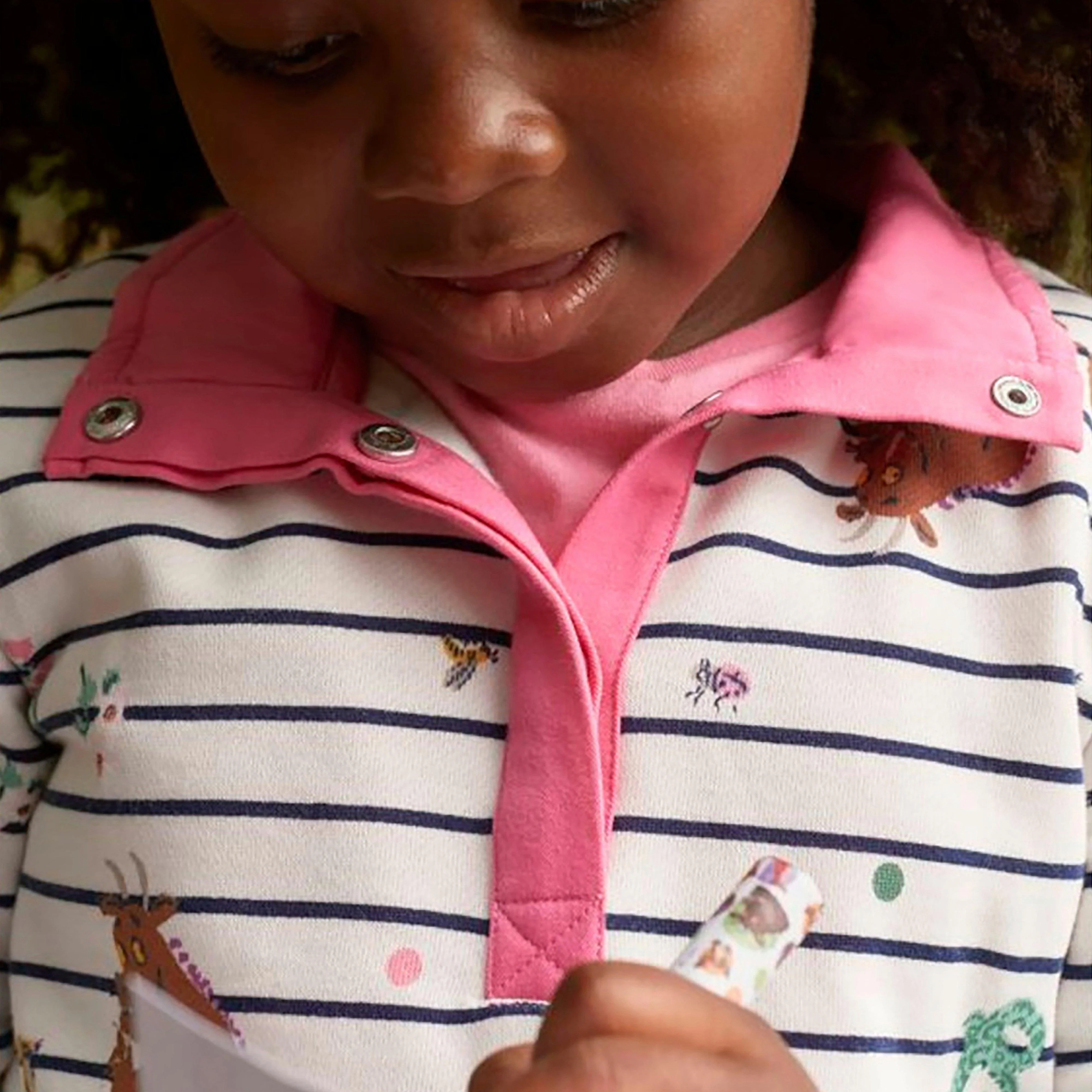 Gruffalo Saunton Sweatshirt Gruffalo White Stripe - Image 7
