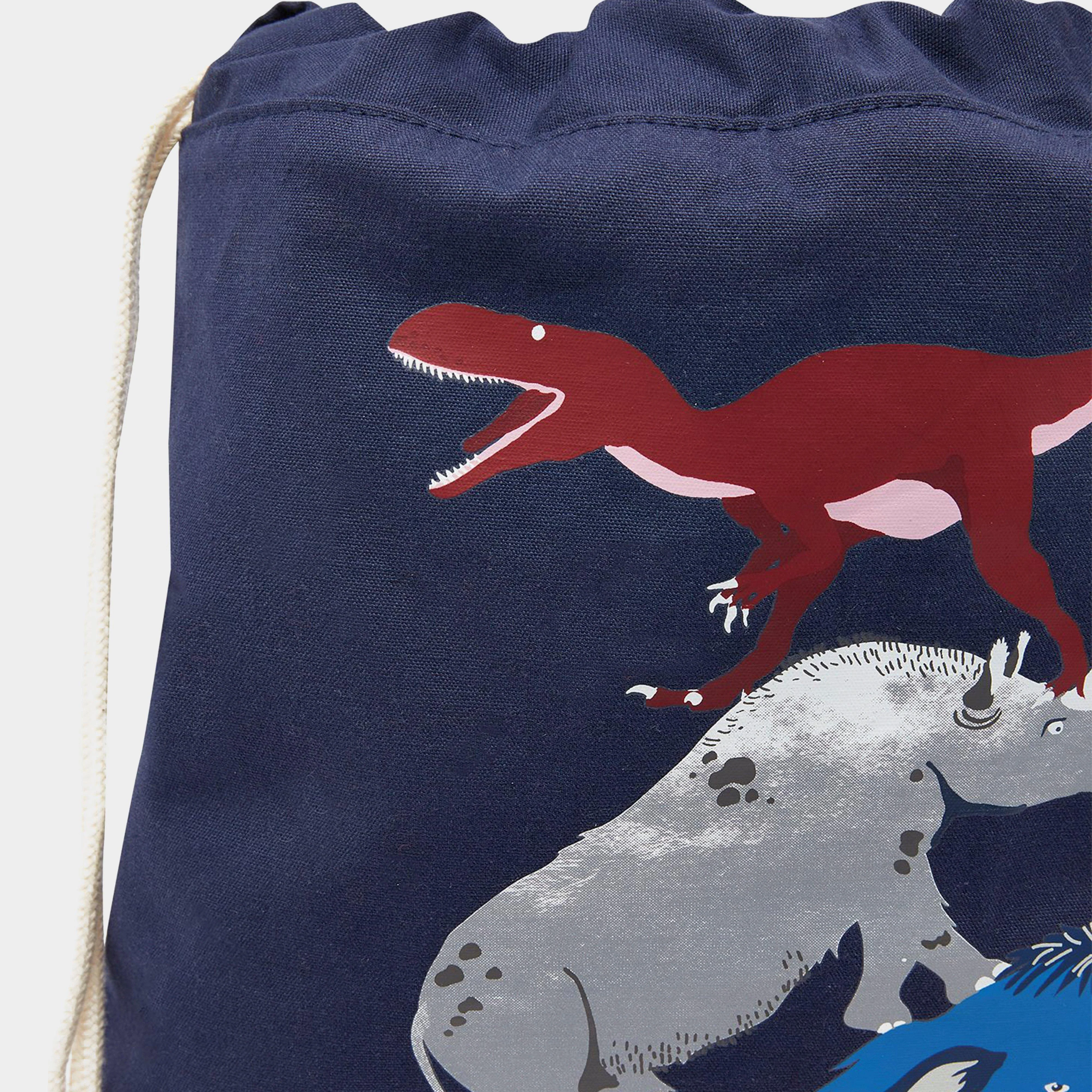 Kids Active Drawstring Bag Navy Beasts - Image 3