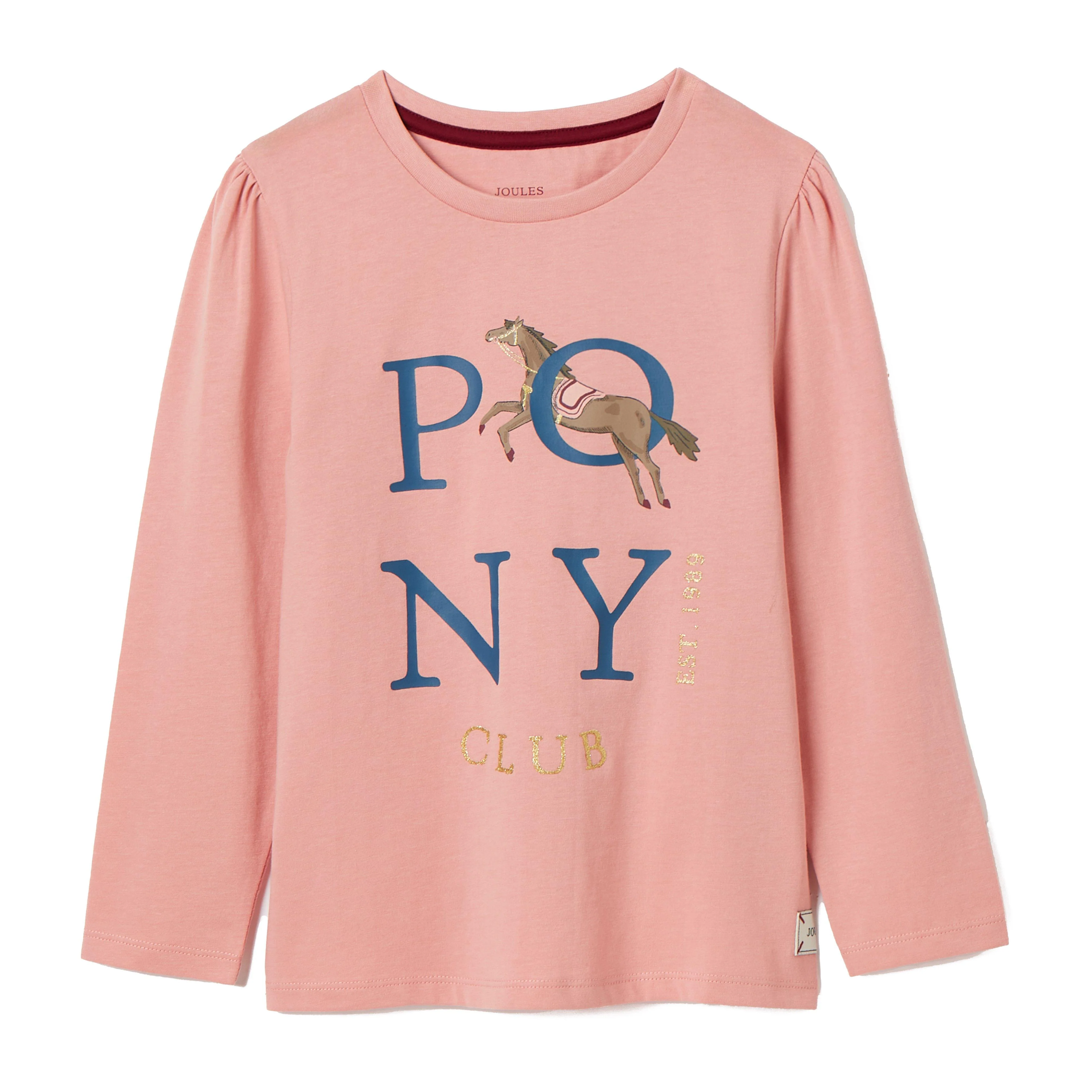 Kids Bessie Artwork T-Shirt Pink - Image 6
