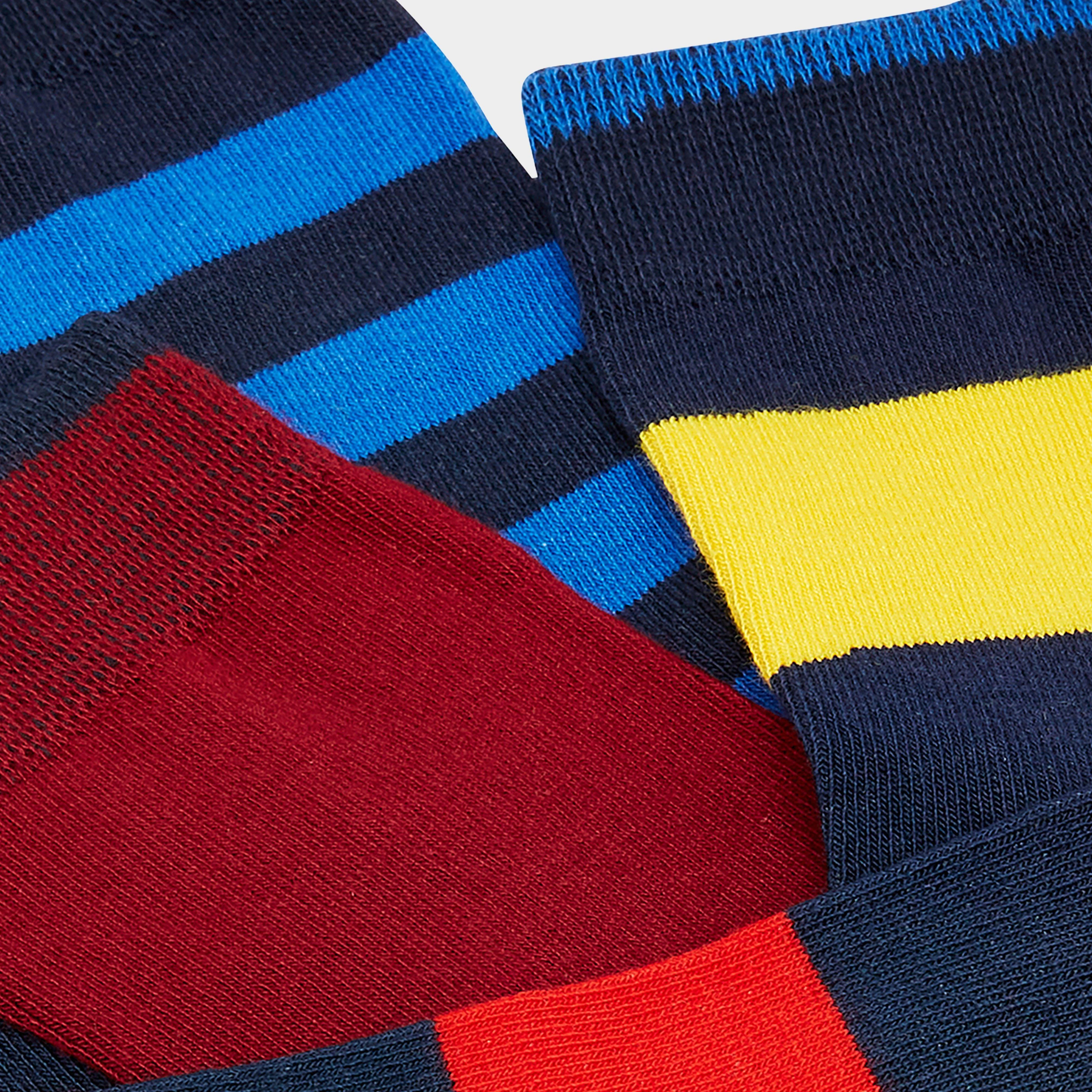 Kids Brill Bamboo Socks Rugby Stripes - Image 3