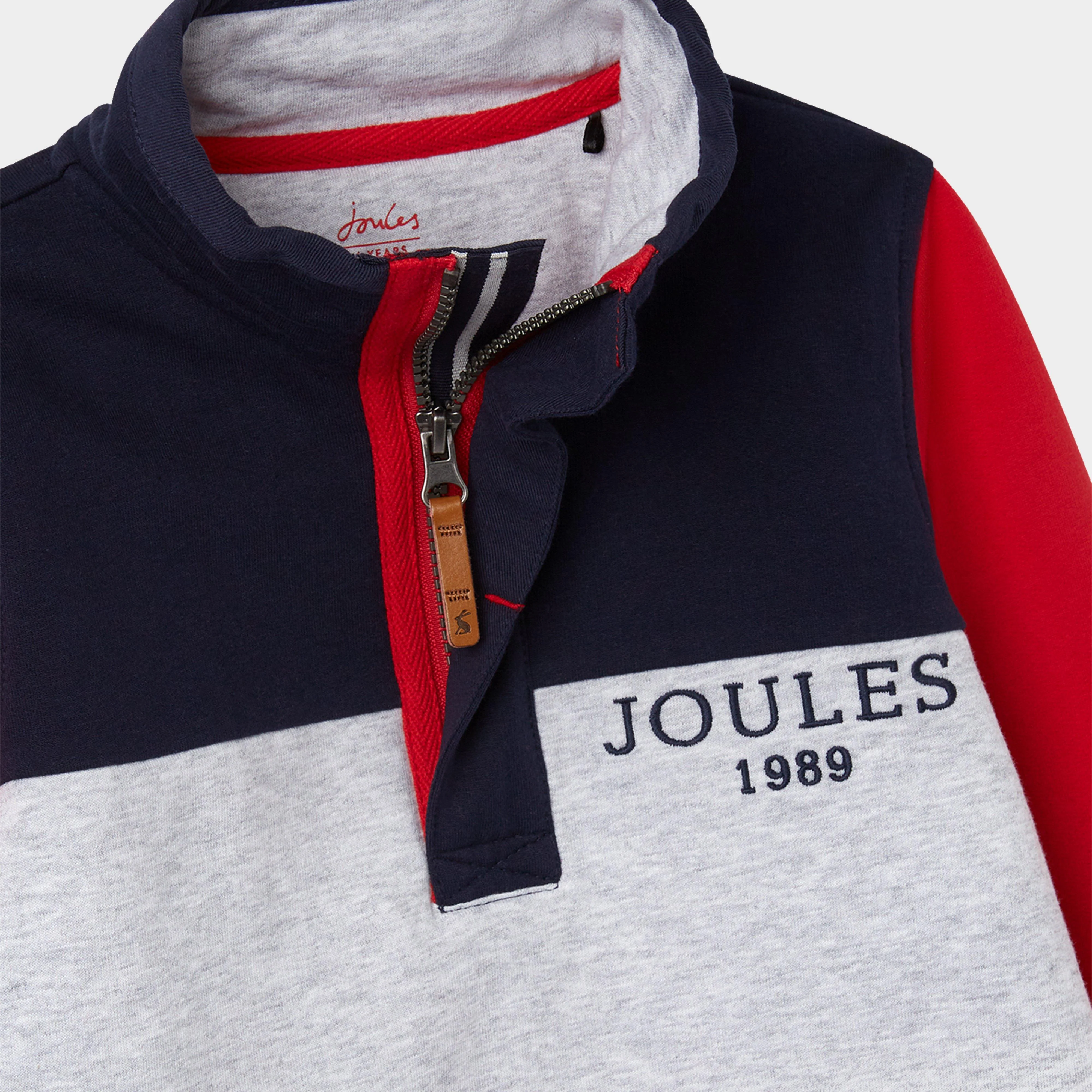 Kids Dale Sweatshirt Navy/Red/Grey - Image 3