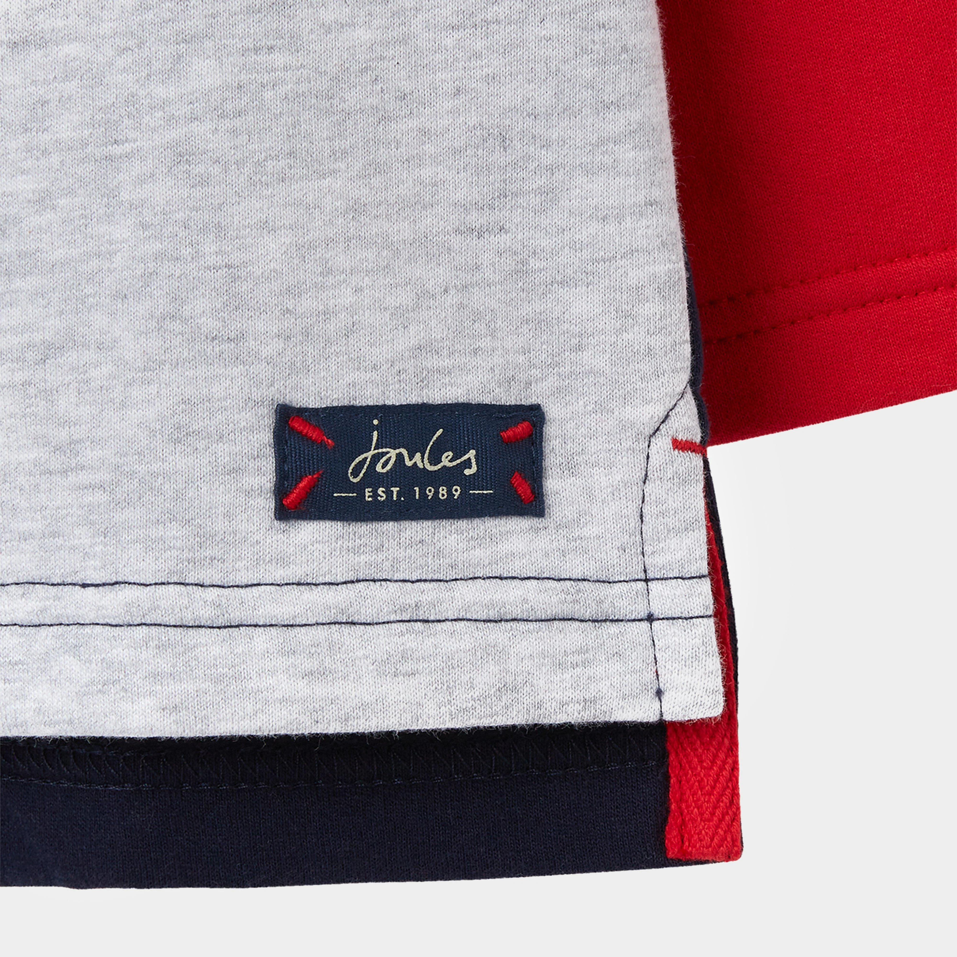 Kids Dale Sweatshirt Navy/Red/Grey - Image 4