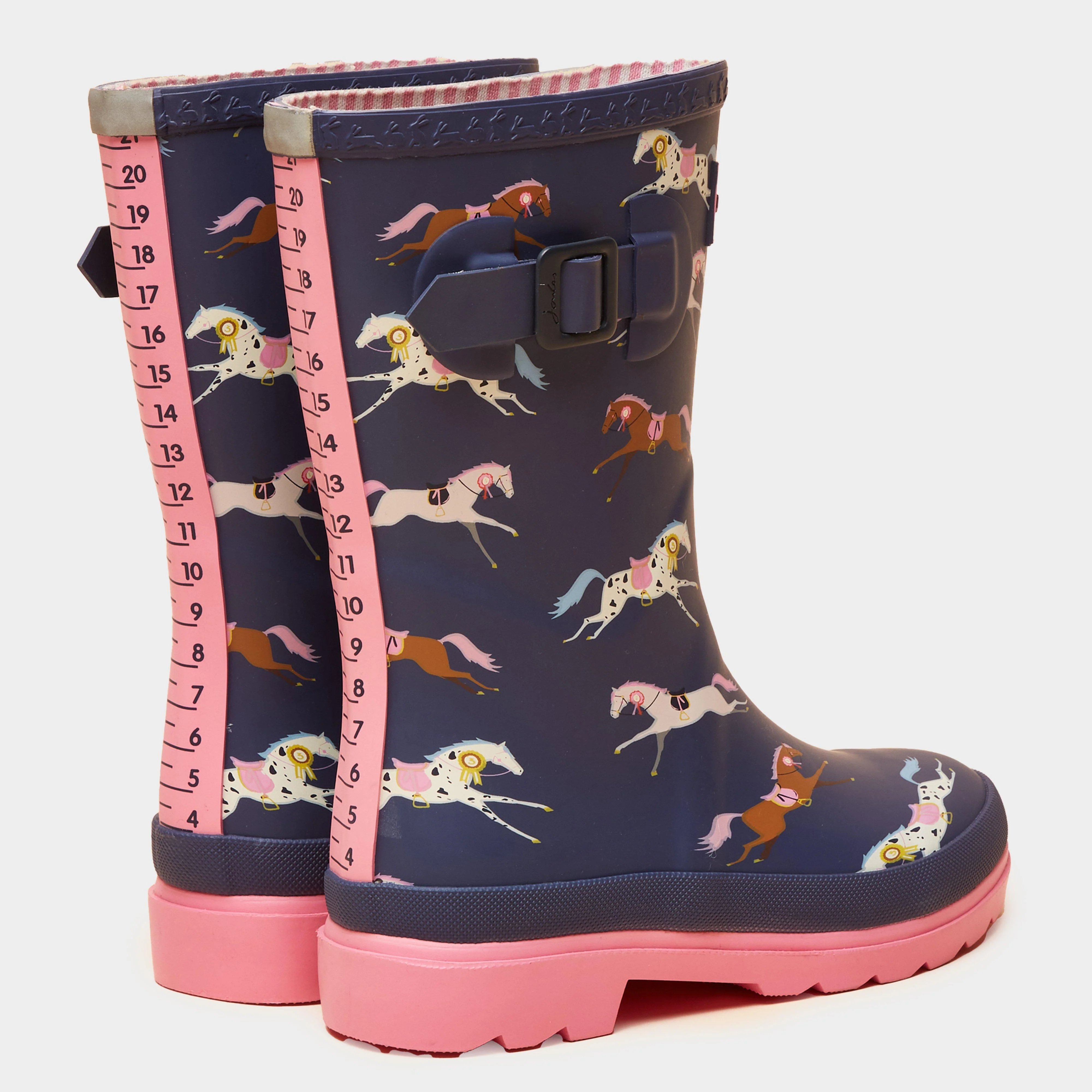Kids' Horse Printed Wellies - Image 3