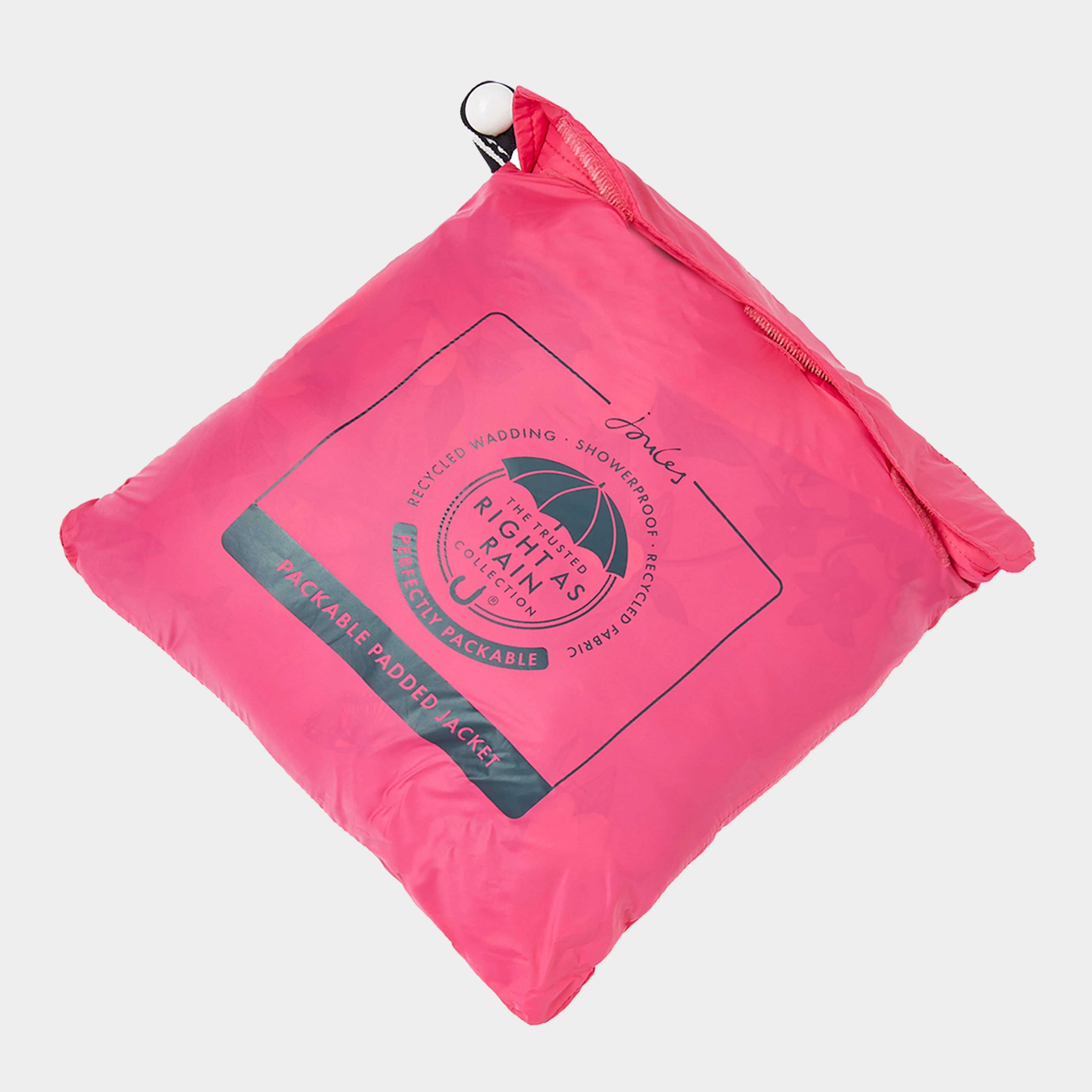 Kids Kinnaird Padded Jacket Bright Pink - Image 6