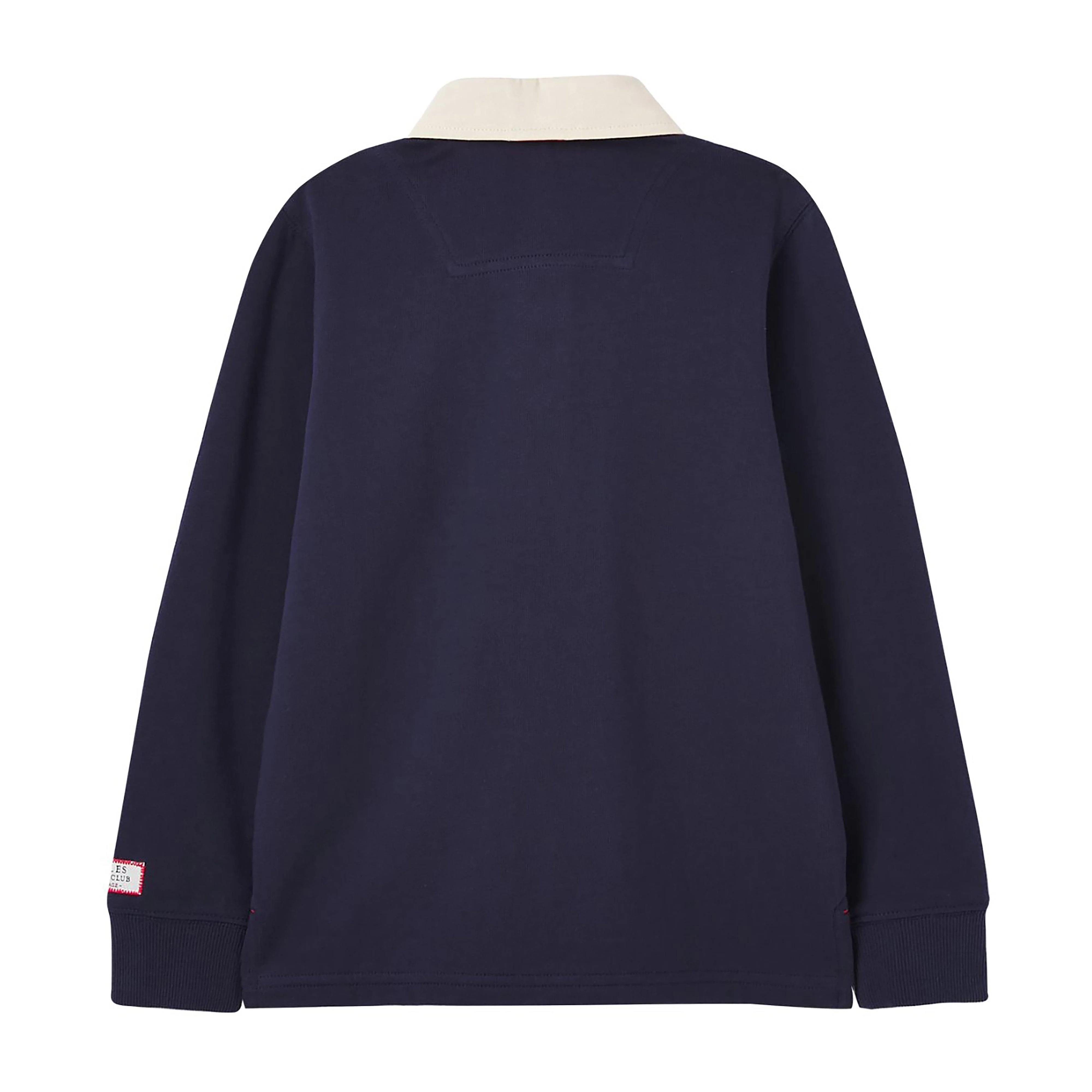 Kids Union Rugby Shirt French Navy - Image 2