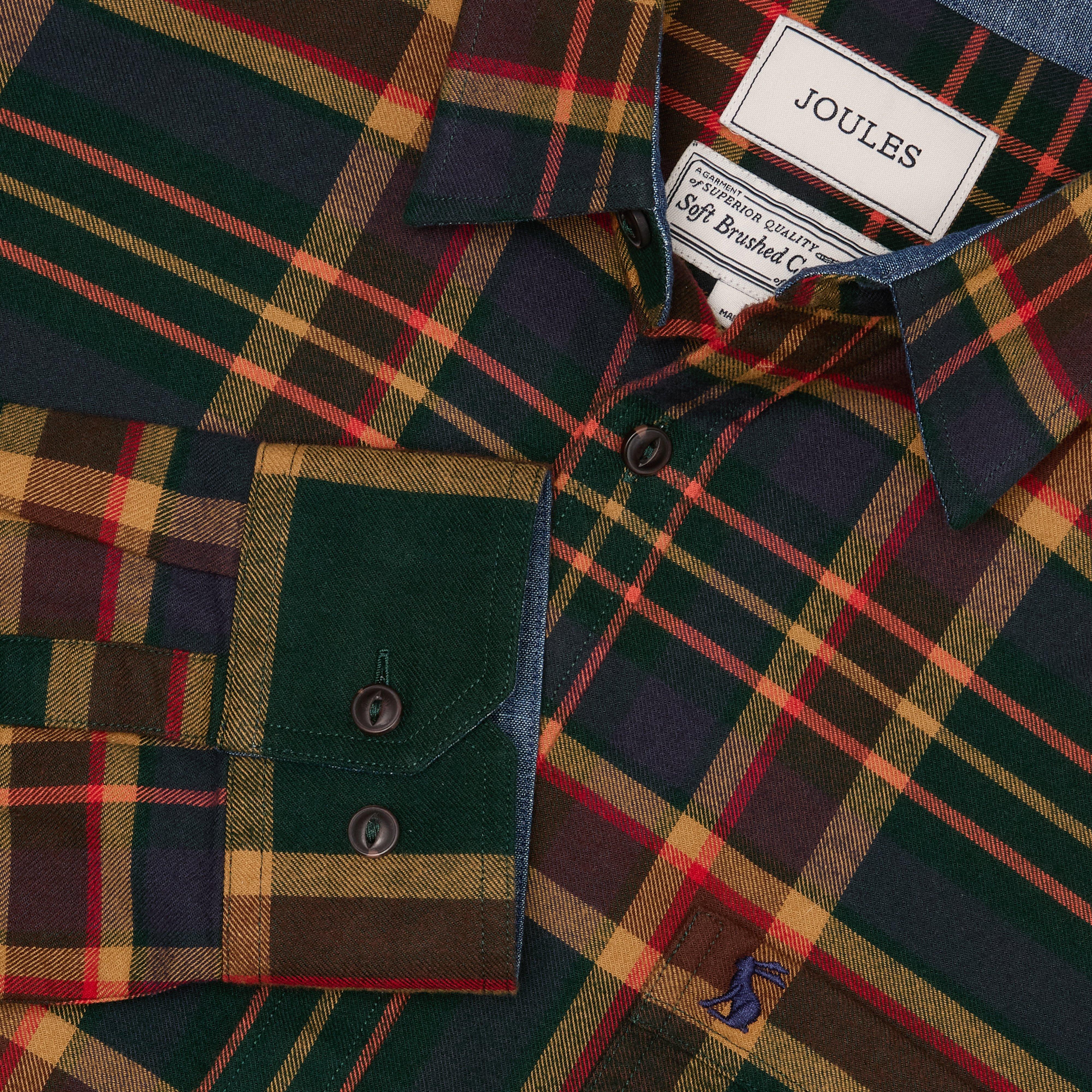 Men's Brushed Flannel Shirt - Image 13