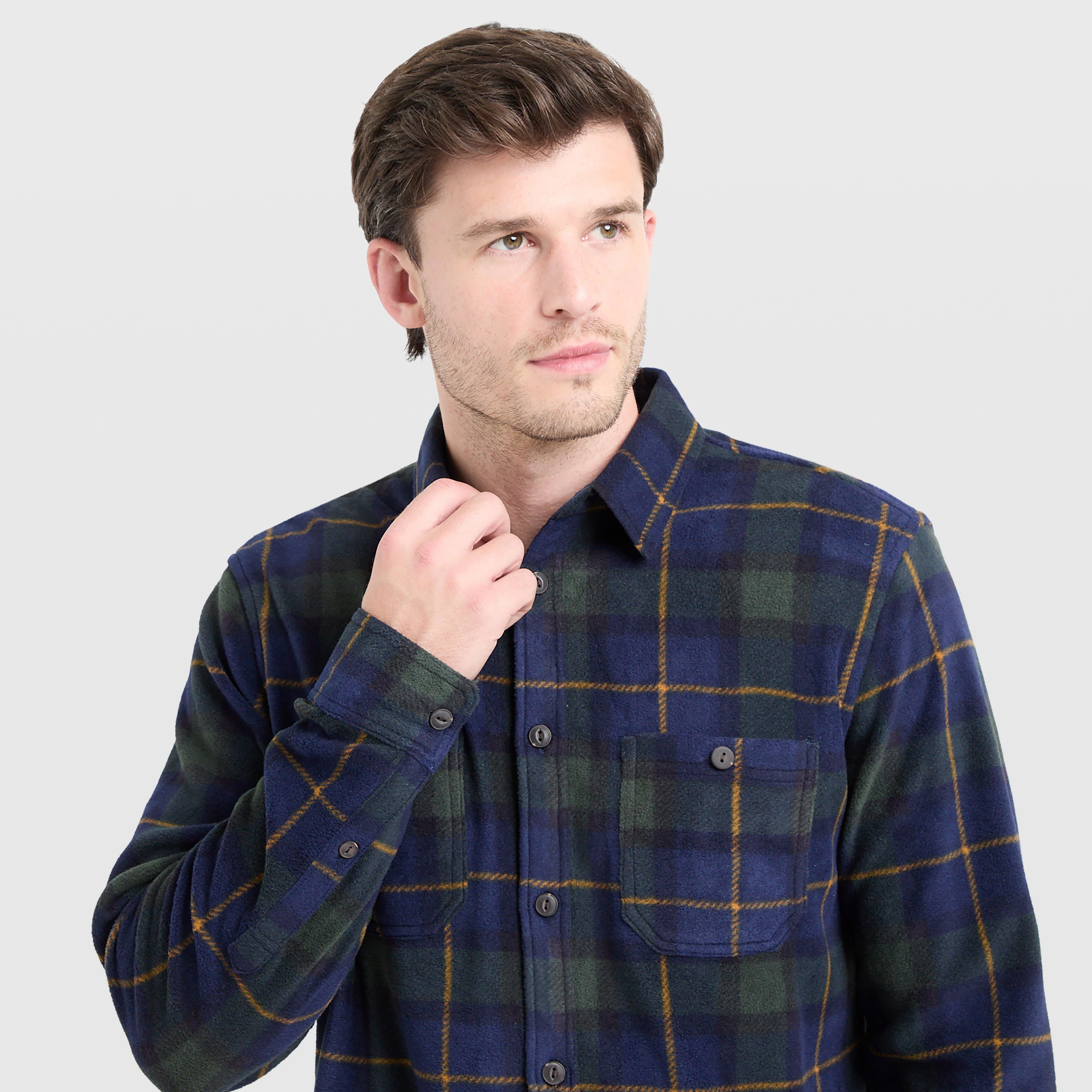 Men's Fleece Shirt - Image 4