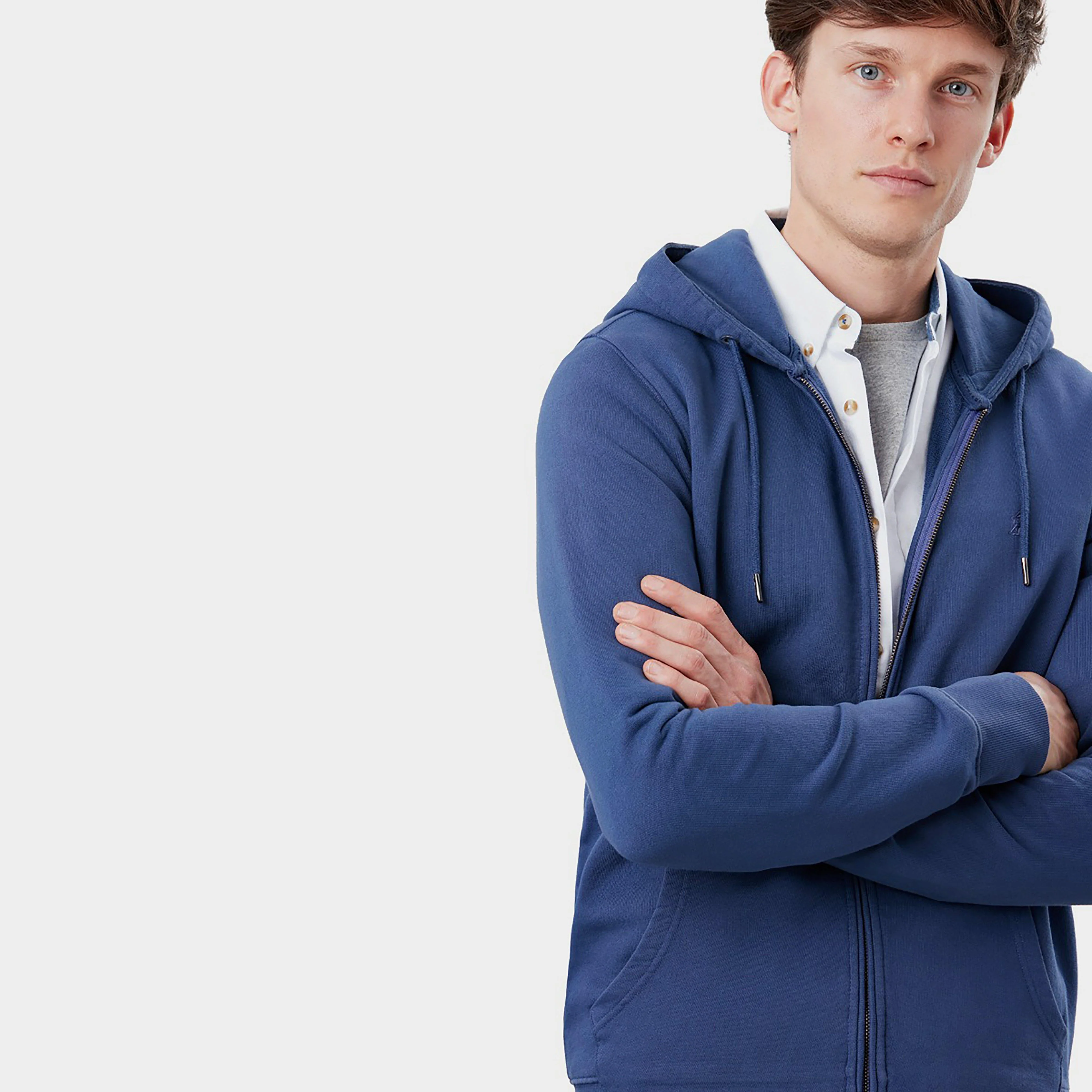 Mens Mayday Hoodie Skipper Blue - Image 7