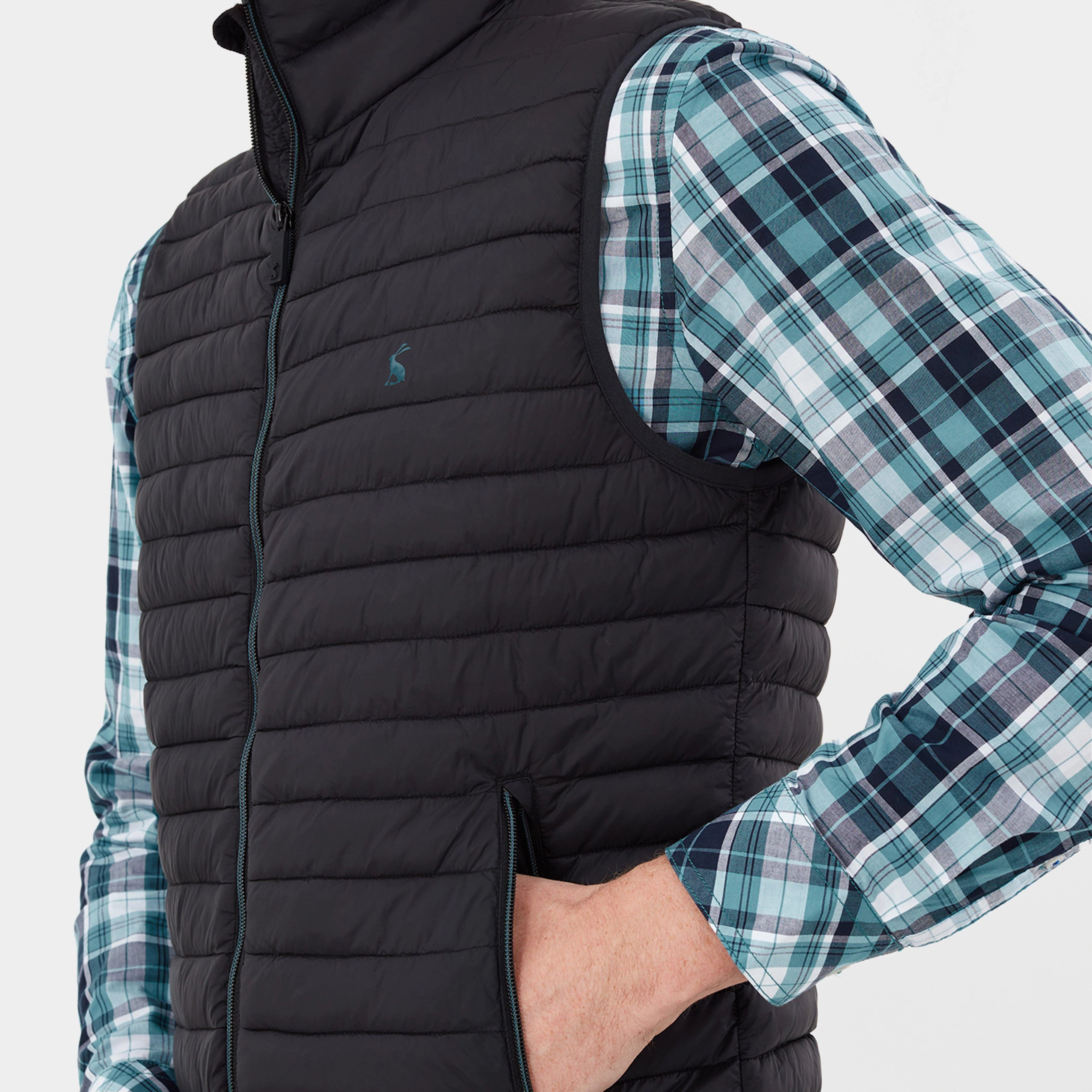 Mens Snug Gilet Black - Image 4