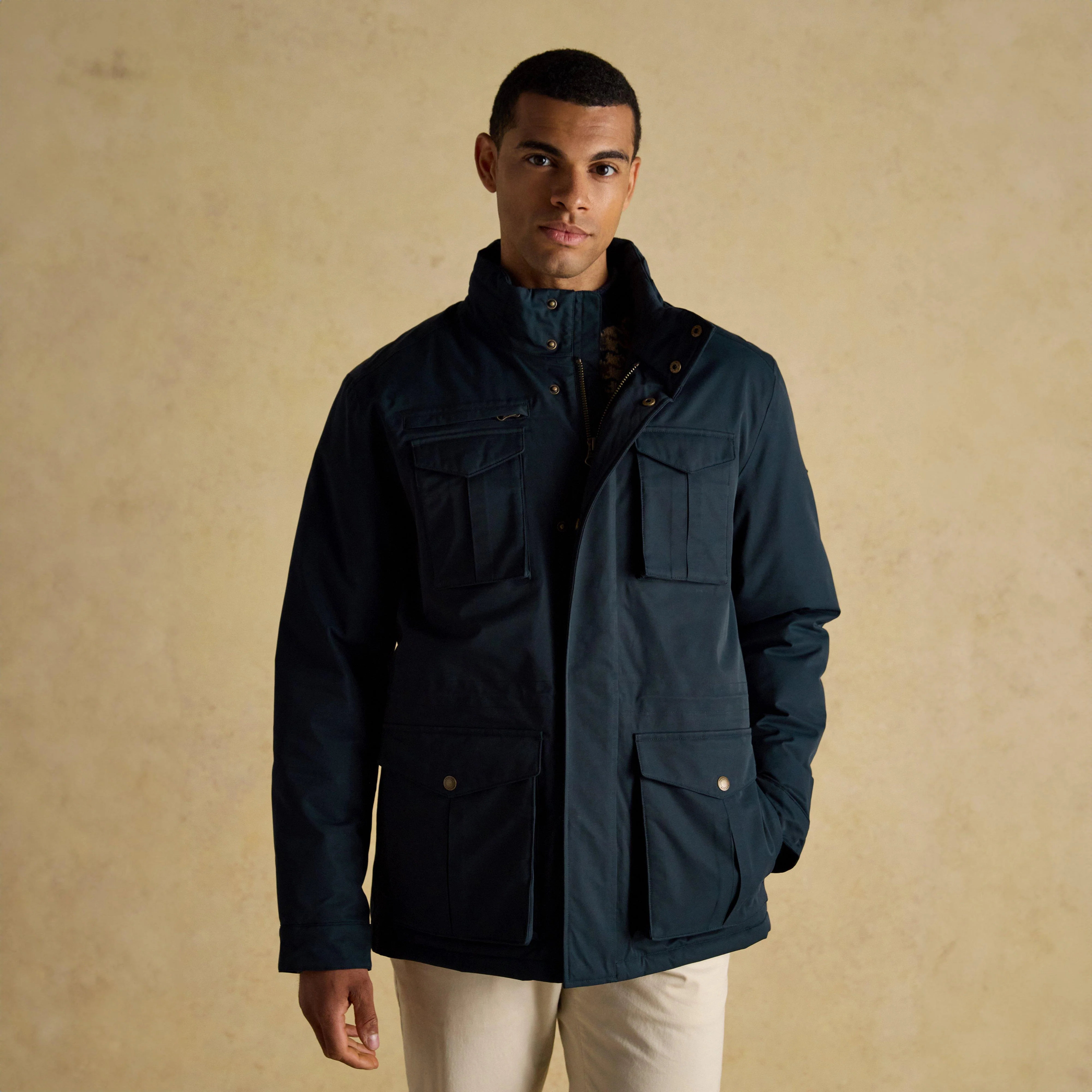 Men's The Beckett Field Coat Navy
