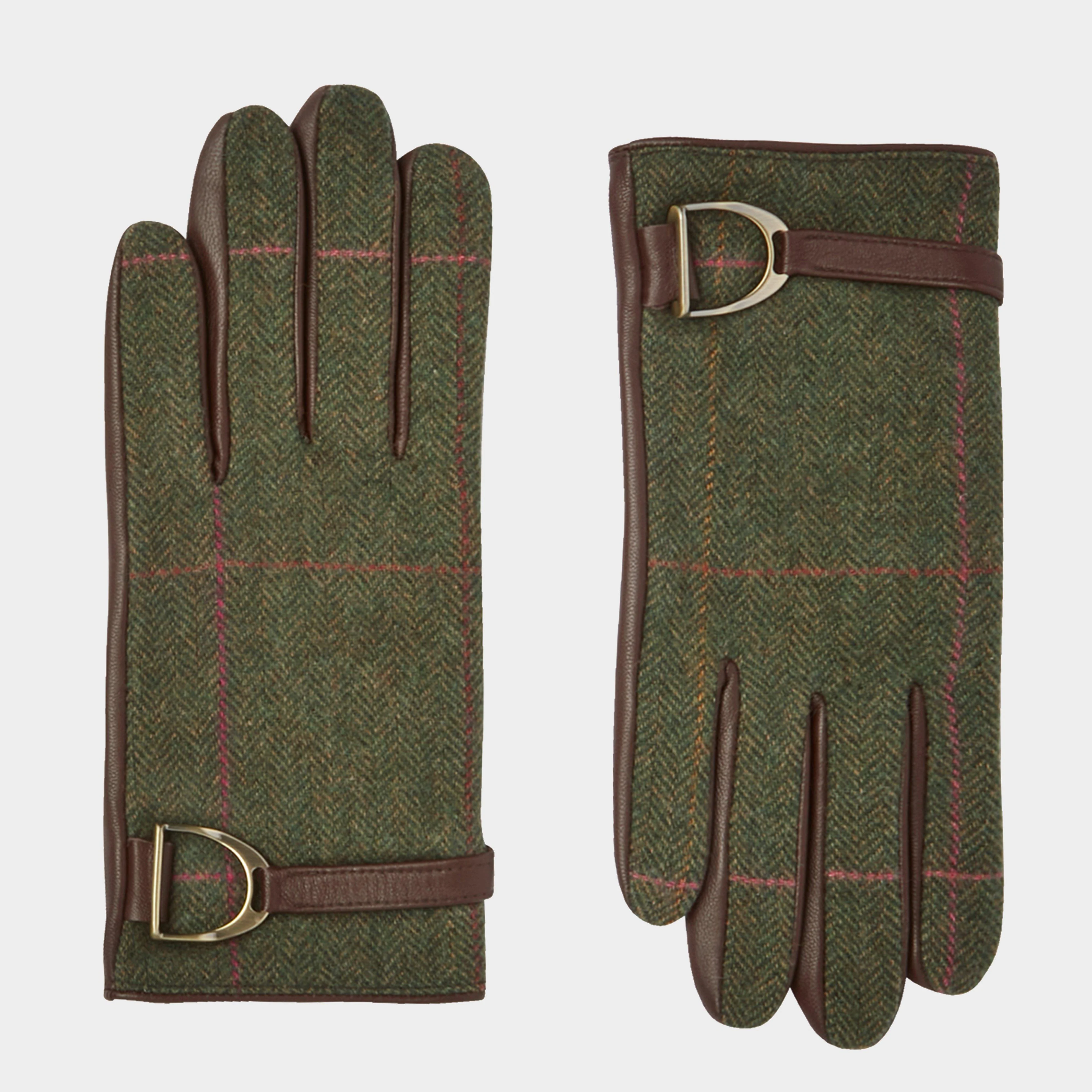 Womens Allerdale Gloves Green Alder Tweed - Image 3