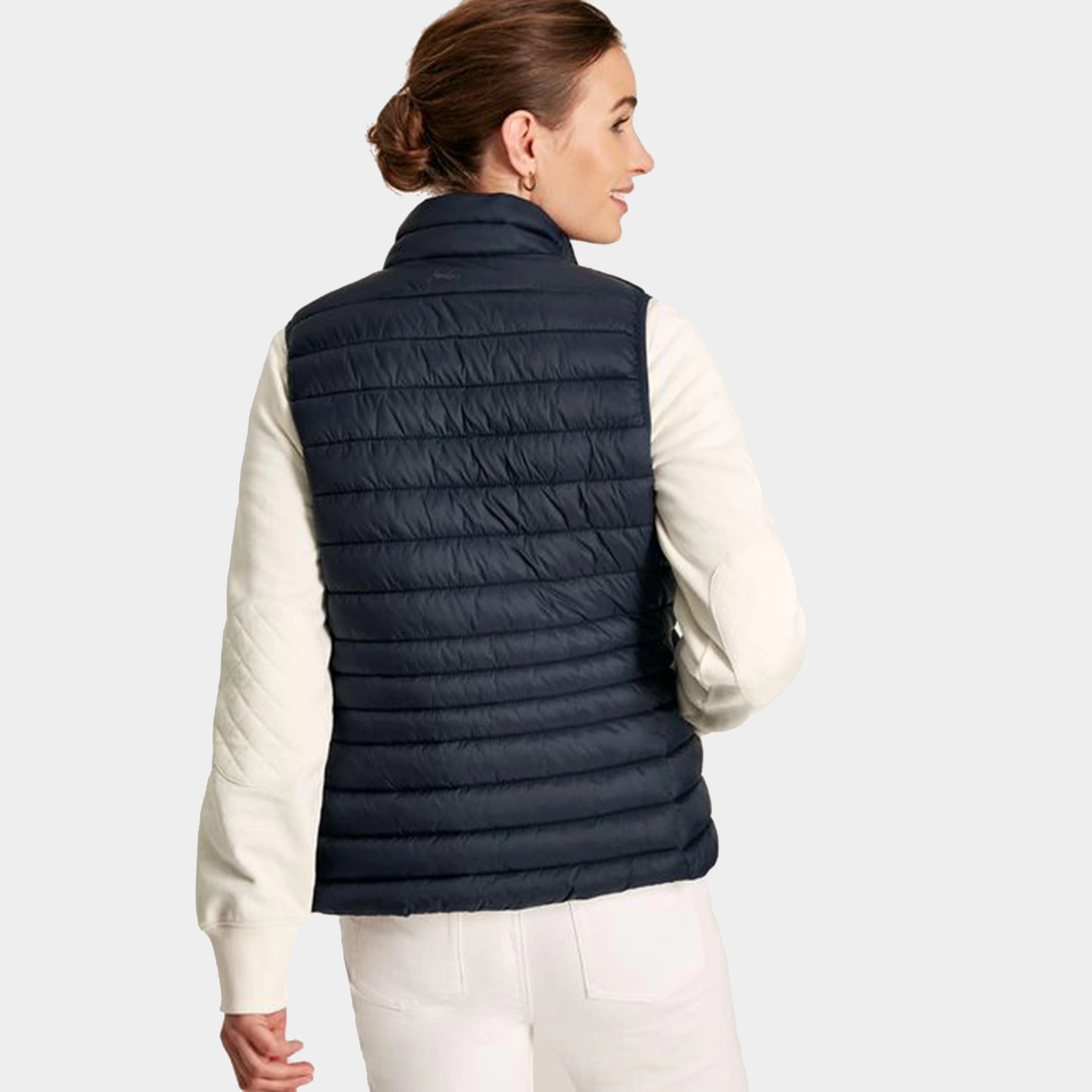 Womens Bramley Showerproof Packable Gilet Blue - Image 2