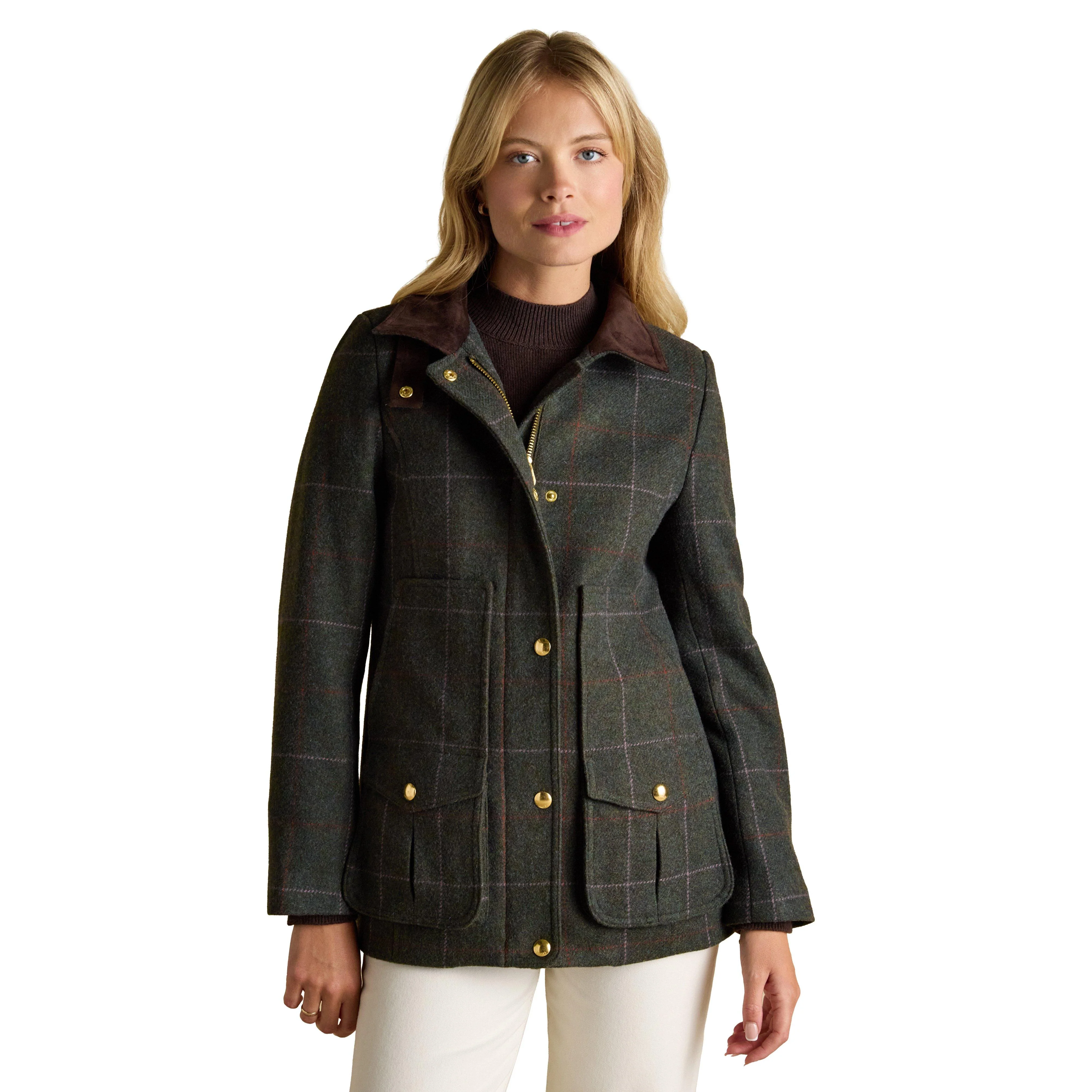 Women's Classic Fieldcoat Tweed Coat Grasmoor - Image 12