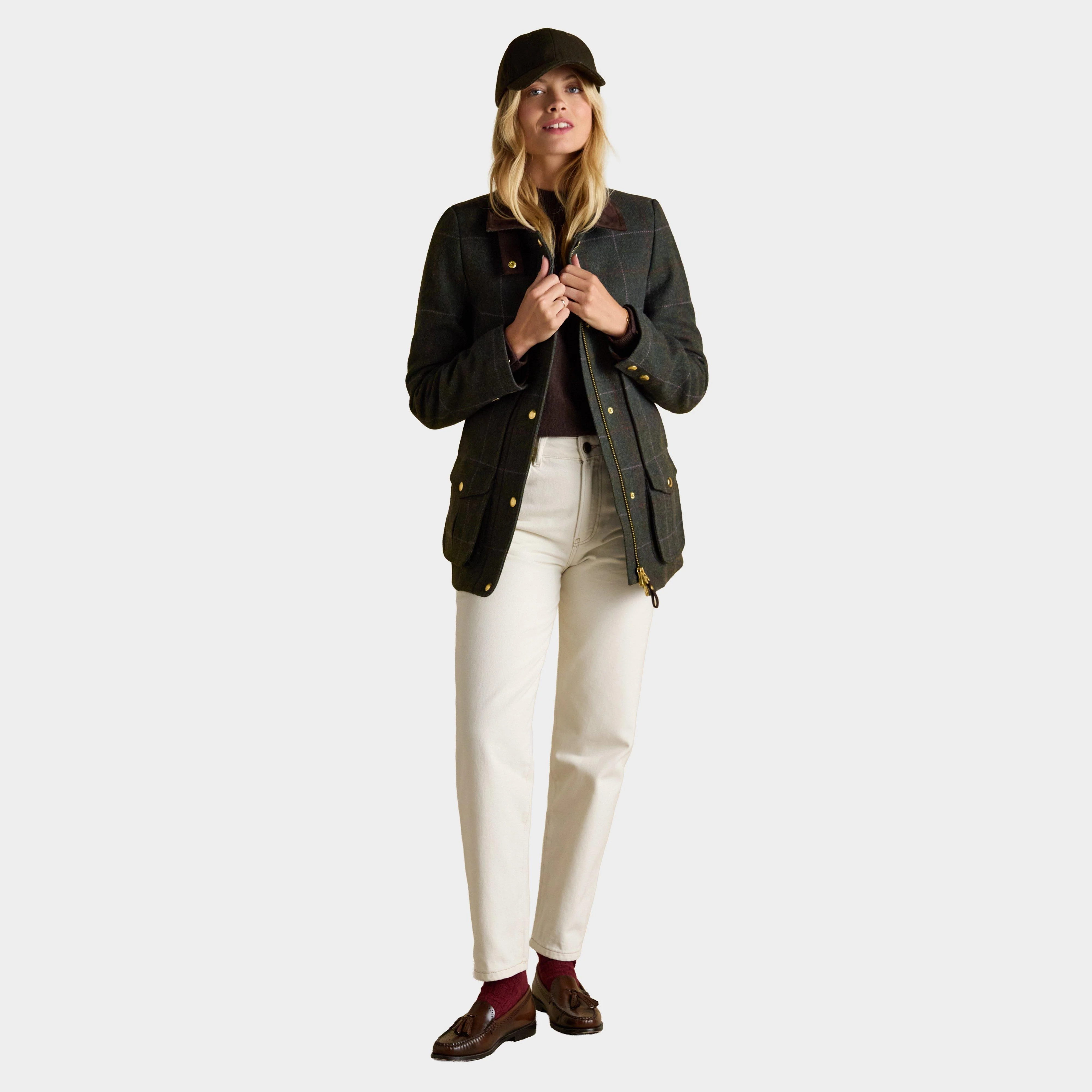 Women's Classic Fieldcoat Tweed Coat Grasmoor - Image 3