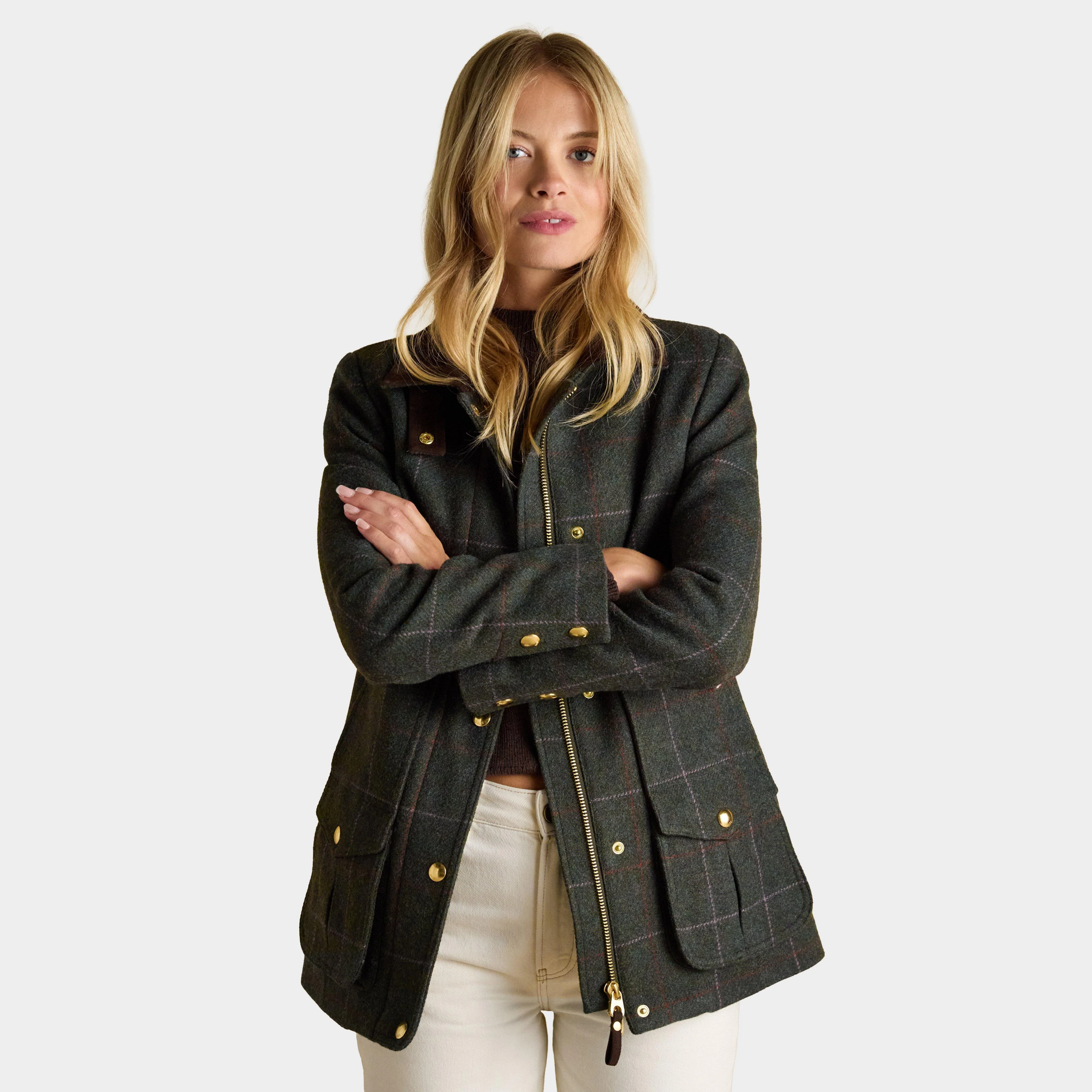 Women's Classic Fieldcoat Tweed Coat Grasmoor - Image 7