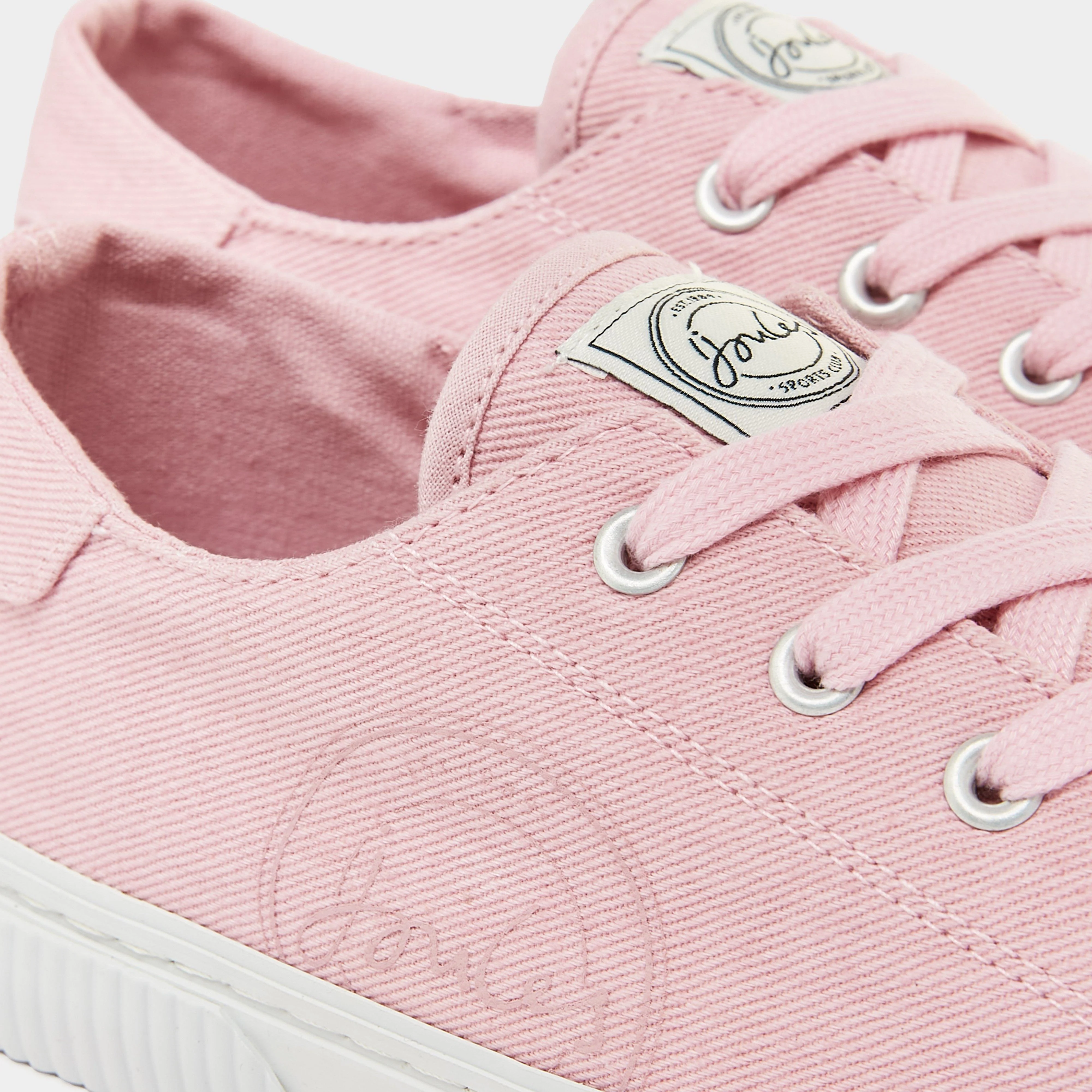 Womens Coast Canvas Pumps Pink - Image 5
