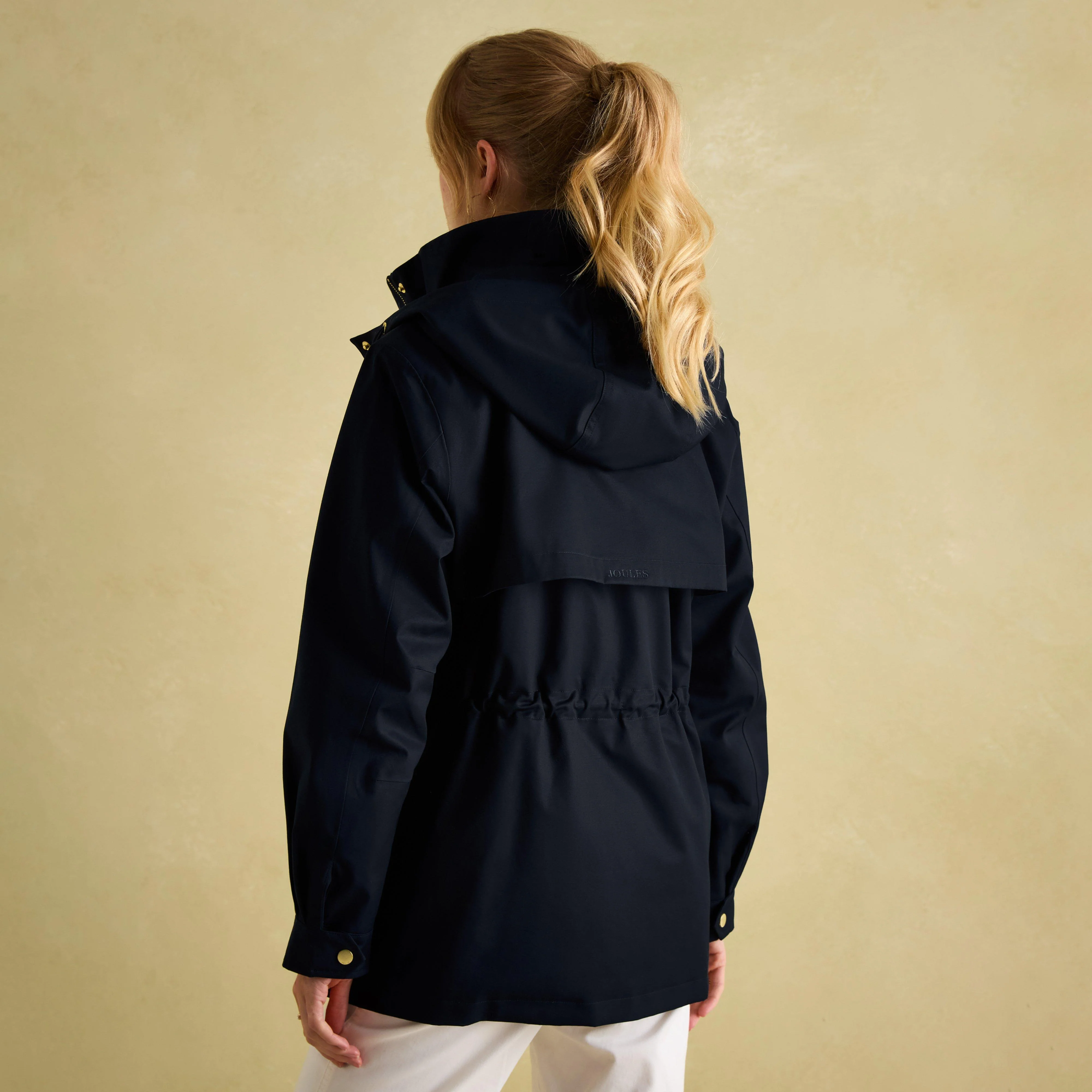 Womens Fairford Waterproof Jacket Navy - Image 2