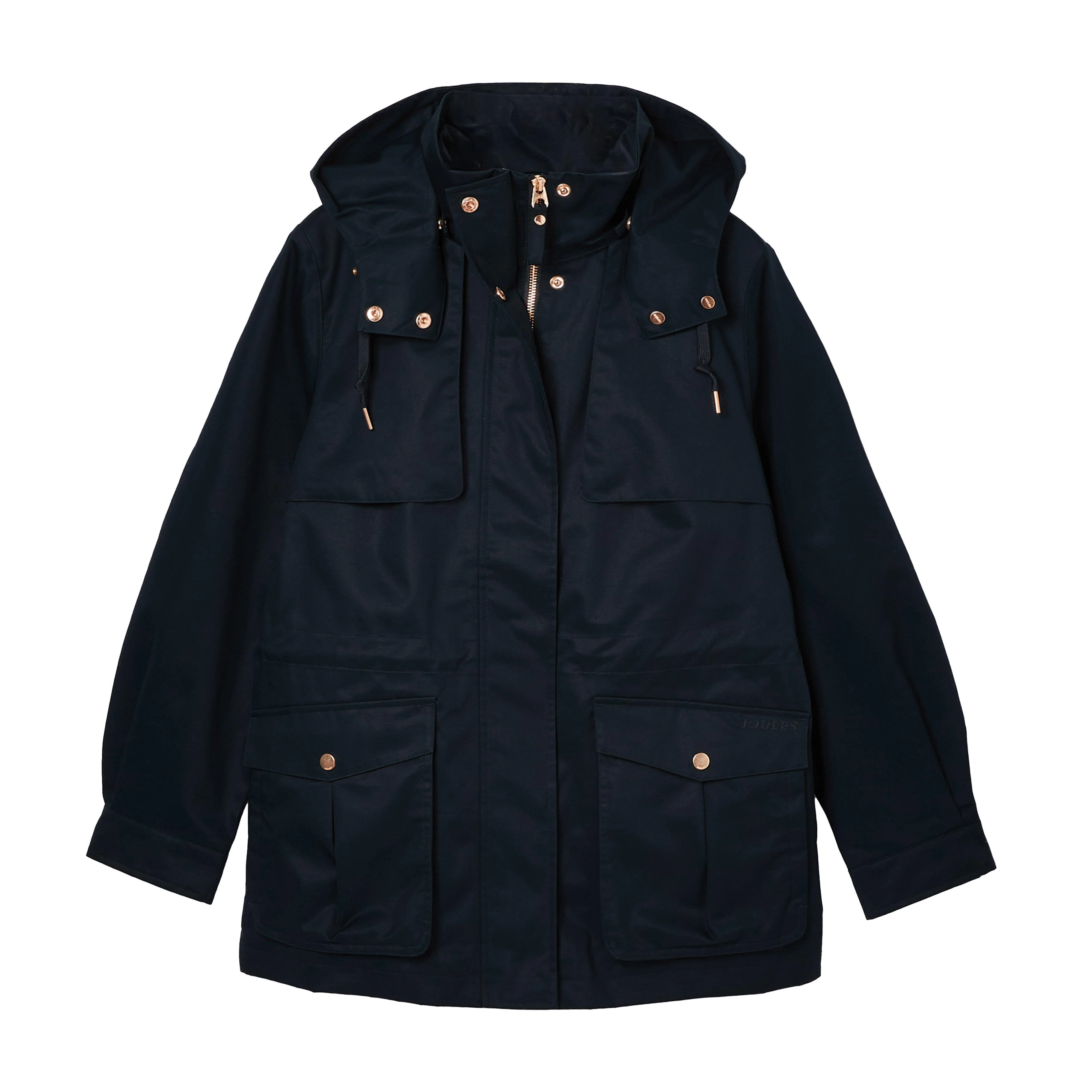 Womens Fairford Waterproof Jacket Navy - Image 7